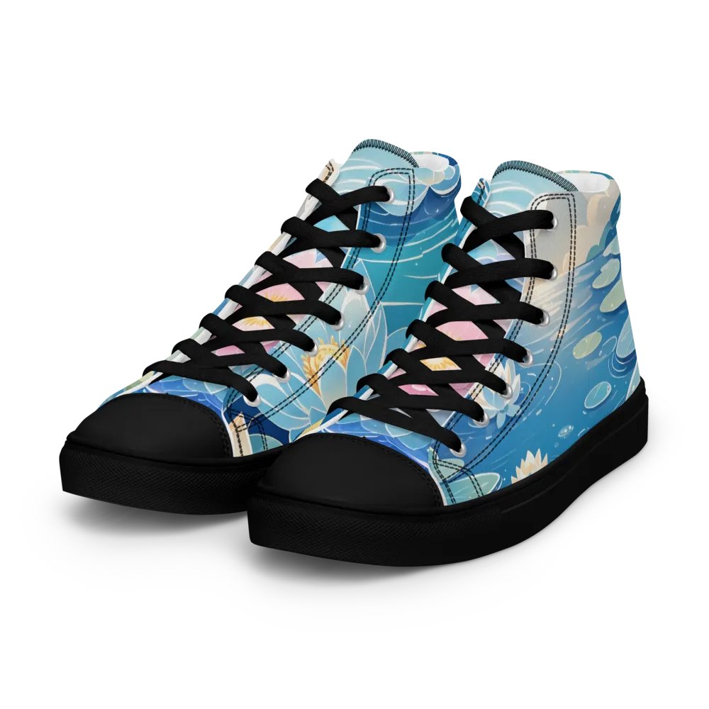 Moonlit Lotus High Tops product image (7)