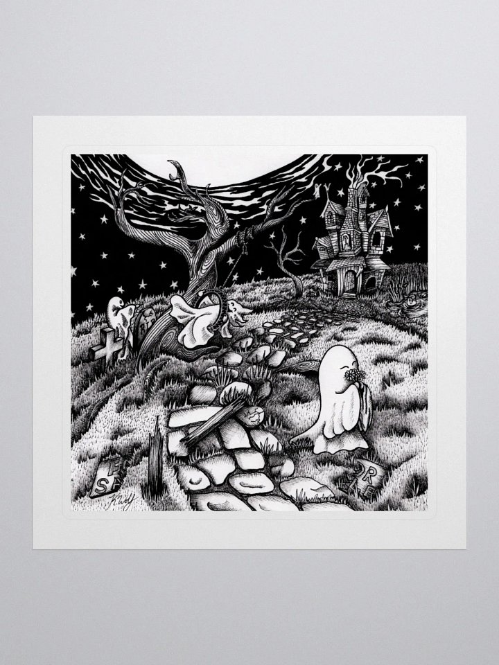 Haunted Estate Stickers product image (1)