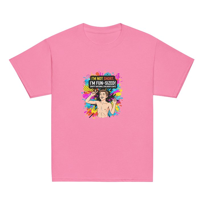 I'm Not Short - Eco-Friendly Kids' Classic Tee product image (24)