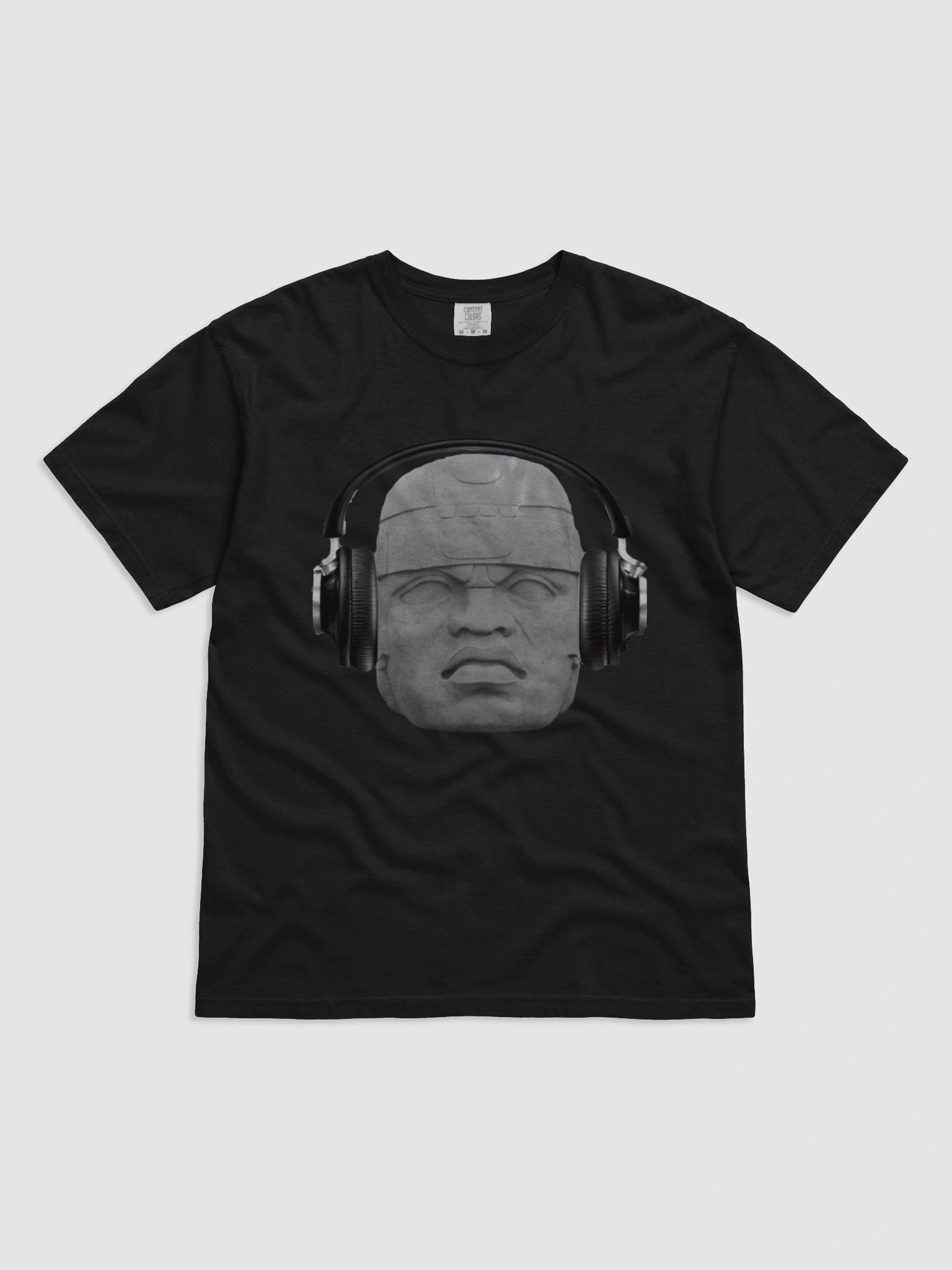 Olmec Beats: Ancient Vibes Tee product image (1)