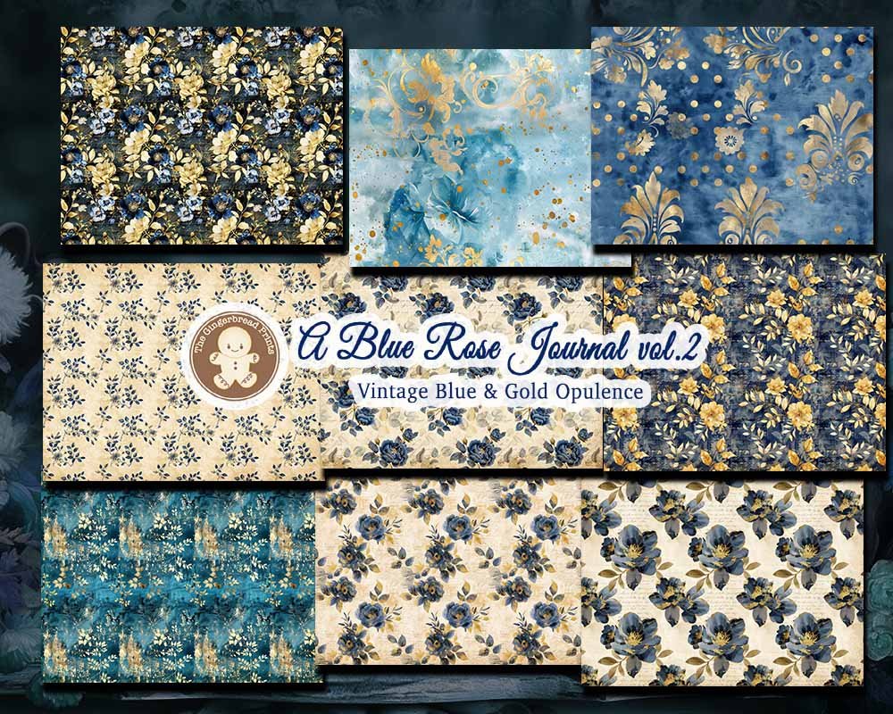 A Blue Rose Journal Vol.2 3-in-one Jumbo Collection Digital Kit product image (10)
