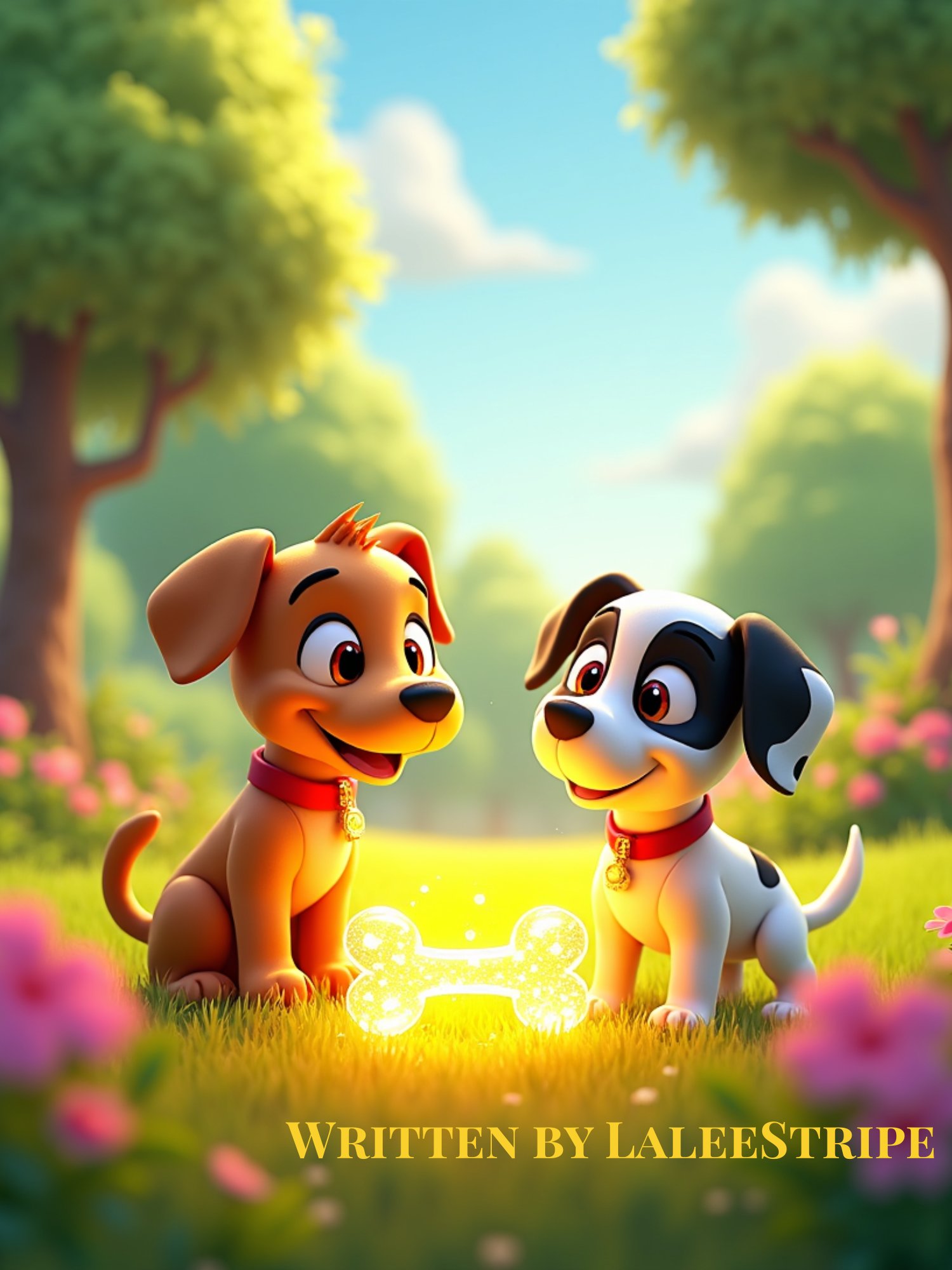 🐶🐶 Max, Bella and the Magic Bone – Illustrated Storybook product image (2)