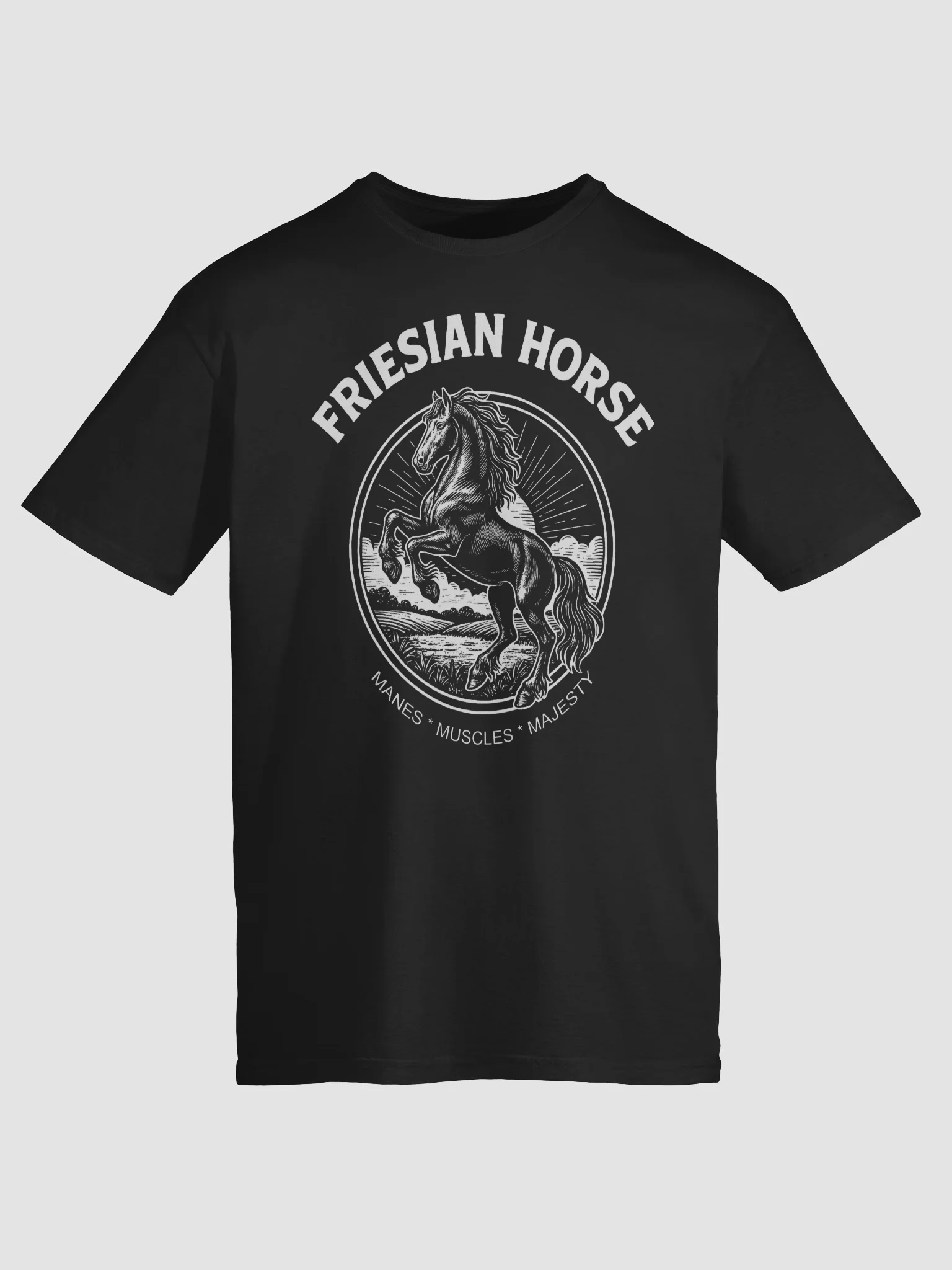 Friesian Horse - Shirt product image (9)