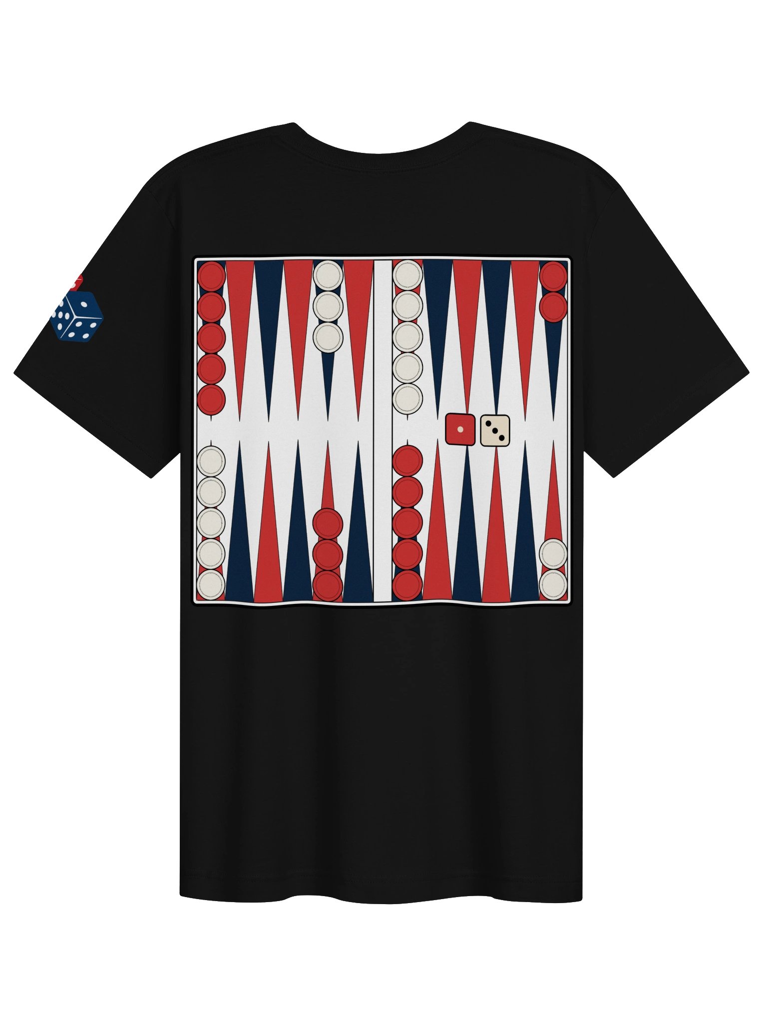 Backgammon Life Opening Dice Tee product image (2)