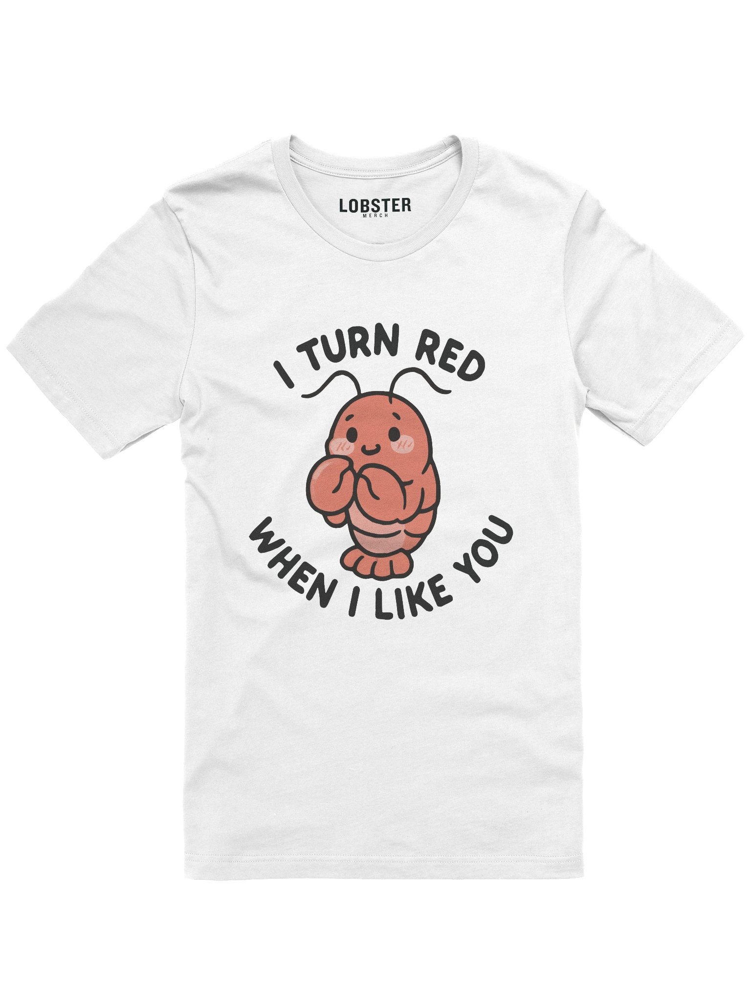 Raw Emotion – Blushing Lobster Crush Tee product image (2)