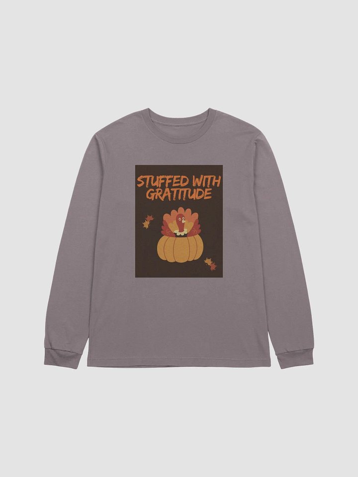 🦃🍁 THANKSGIVING FUNNY TEES 4 U FOR WOMEN - “Stuffed with Gratitude.” product image (1)