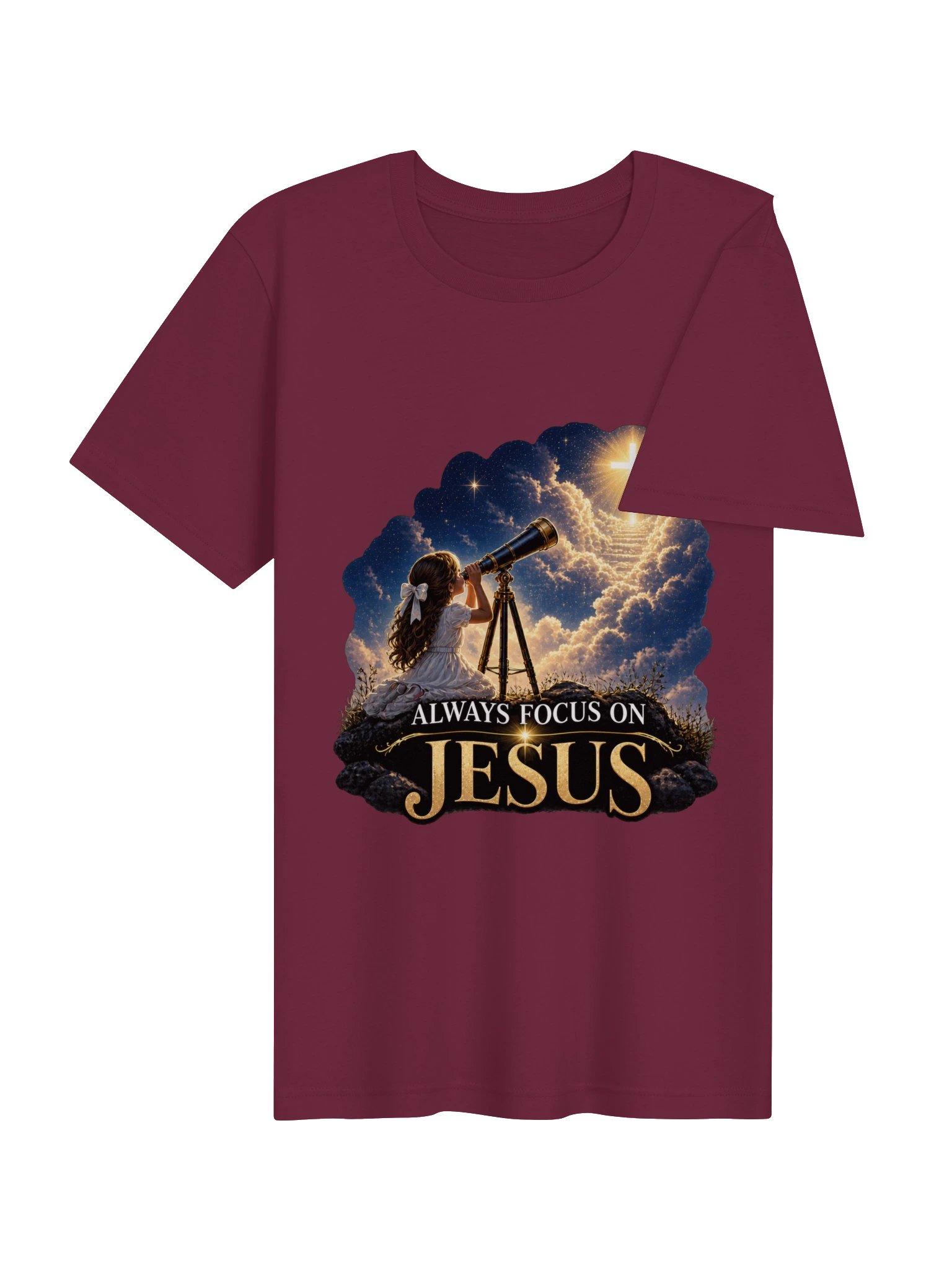 Always Focus on Jesus / Jesus Is the Answer Unisex T-Shirt product image (88)