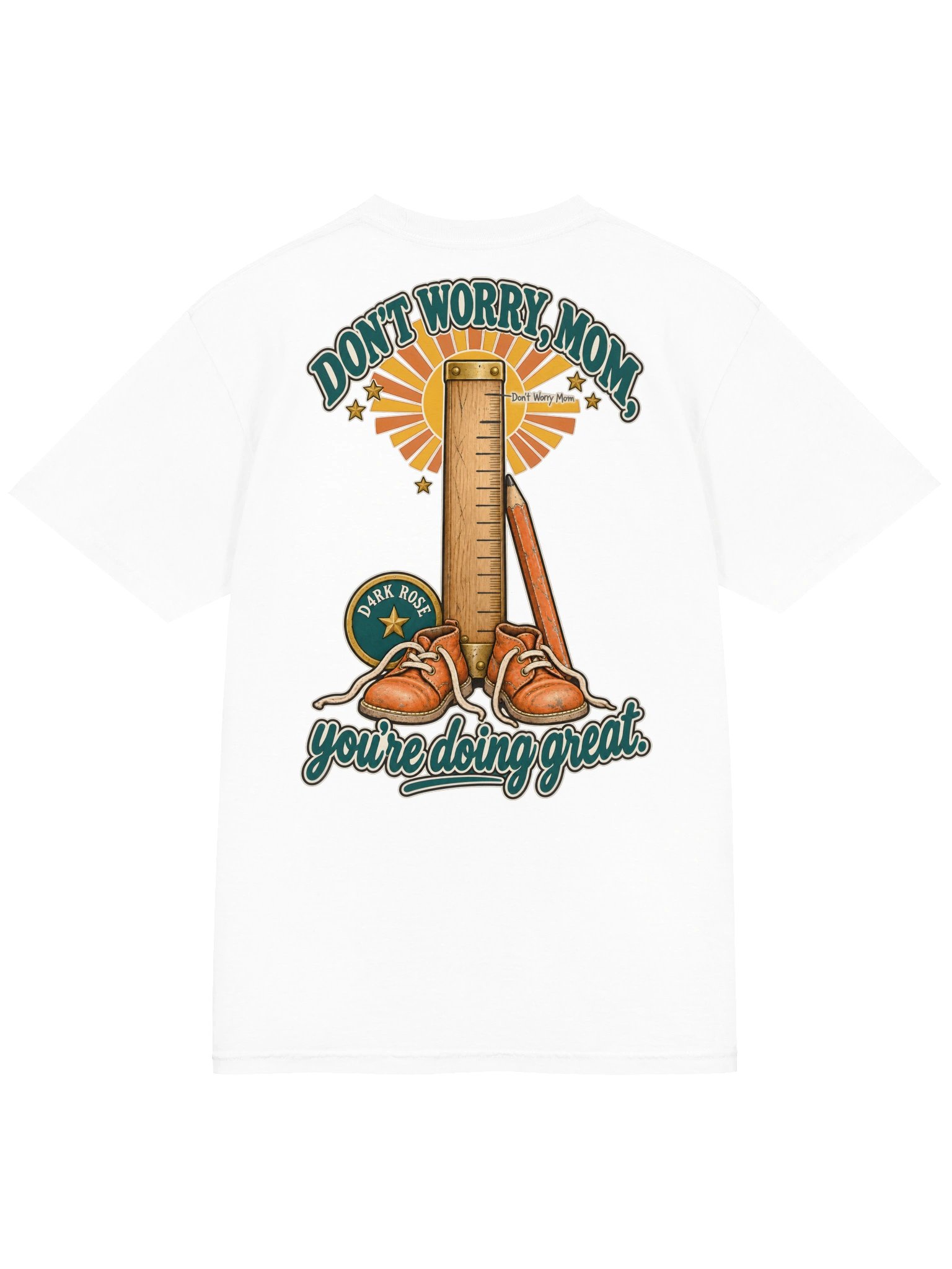 D4RK R0SE Don't Worry Mom Heavyweight T-Shirt product image (12)