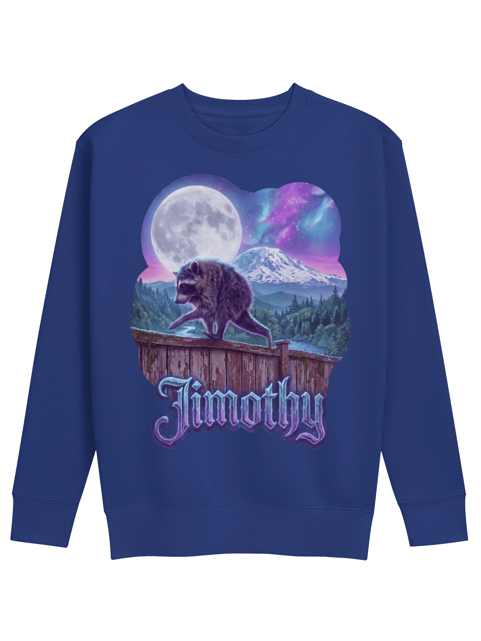 Jimothy's Moonlit Mountain Wanderer Sweatshirt product image (1)