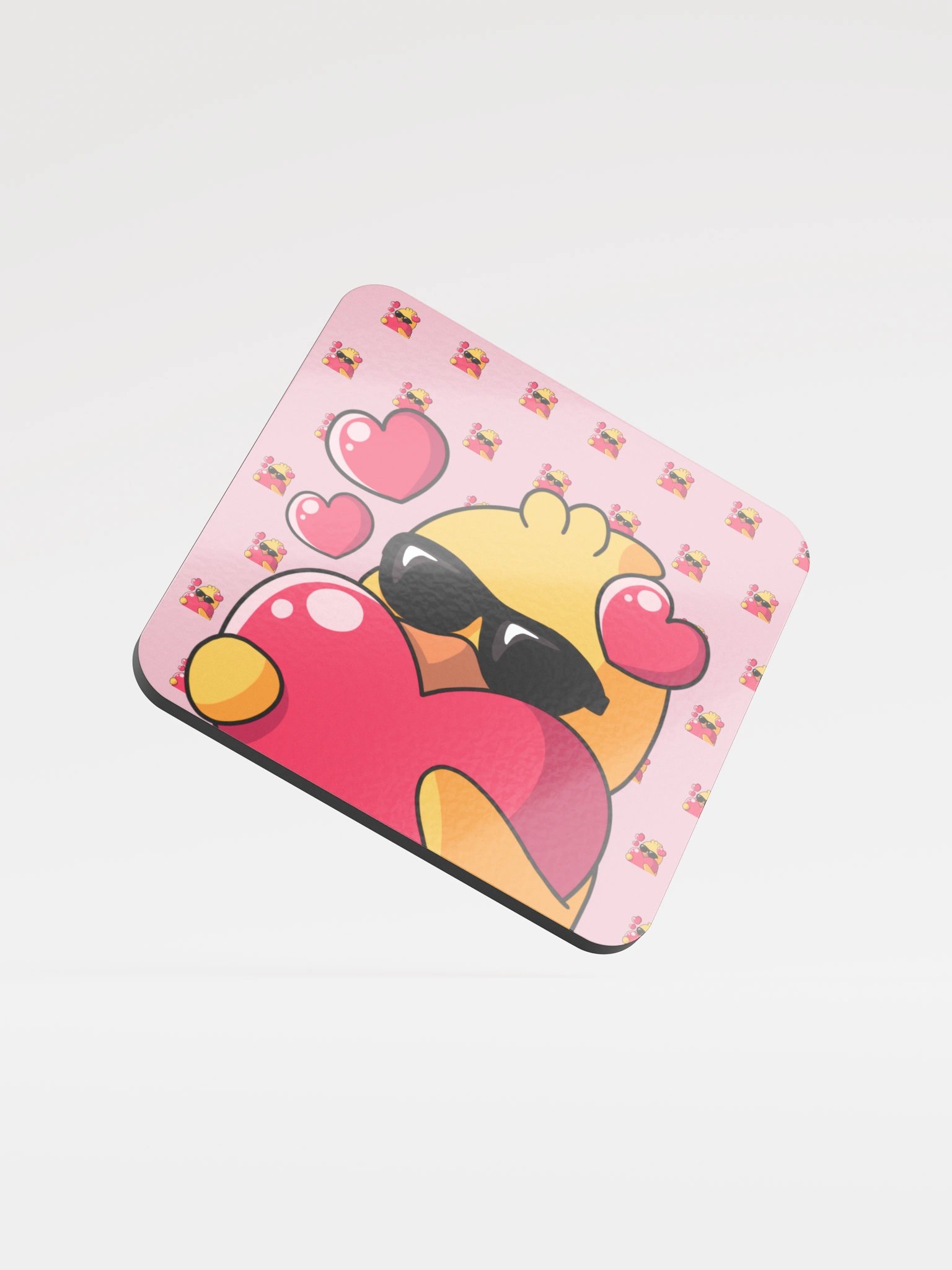 The Heart Collection - Glossy Cork Coaster - Unbranded product image (1)