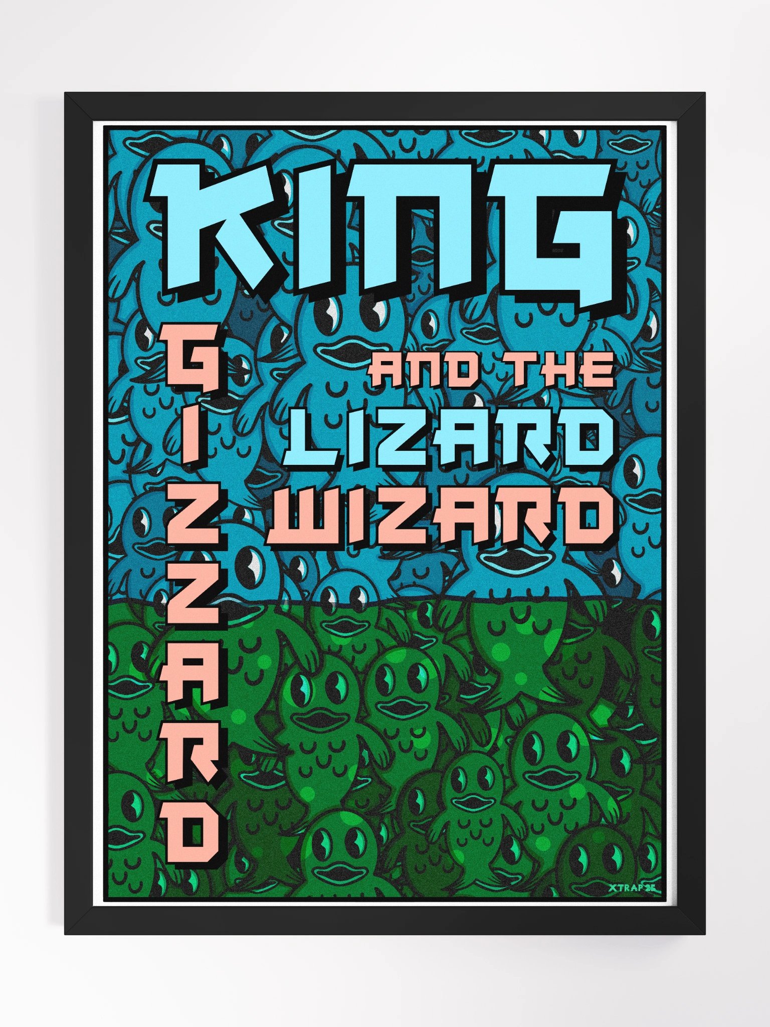 KING GIZZARD AND THE LIZARD WIZARD FISHIES FRAMED POSTER product image (2)