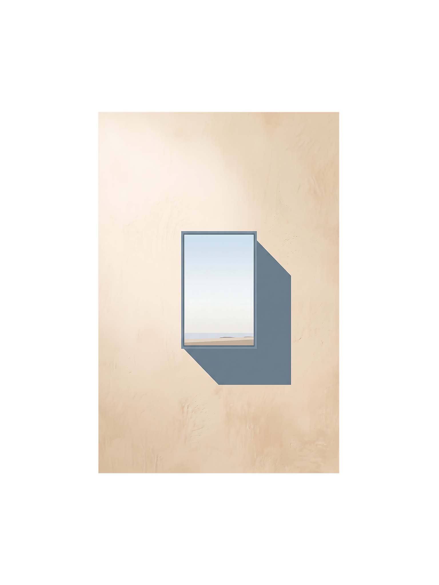 The Impossible Window - Surrealist Architectural Wall Art product image (1)