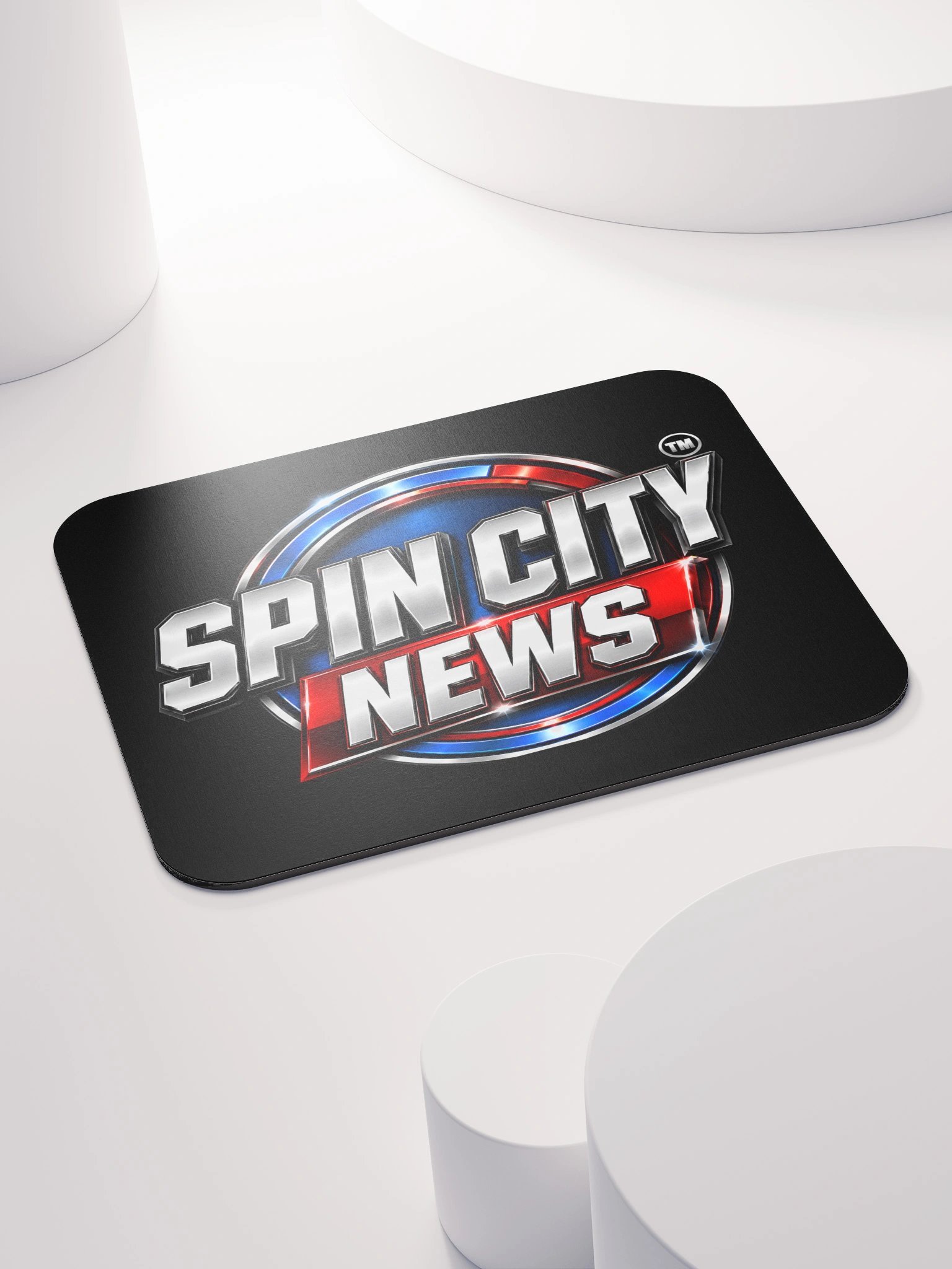 Spin City News Globe Mouse Pad product image (4)