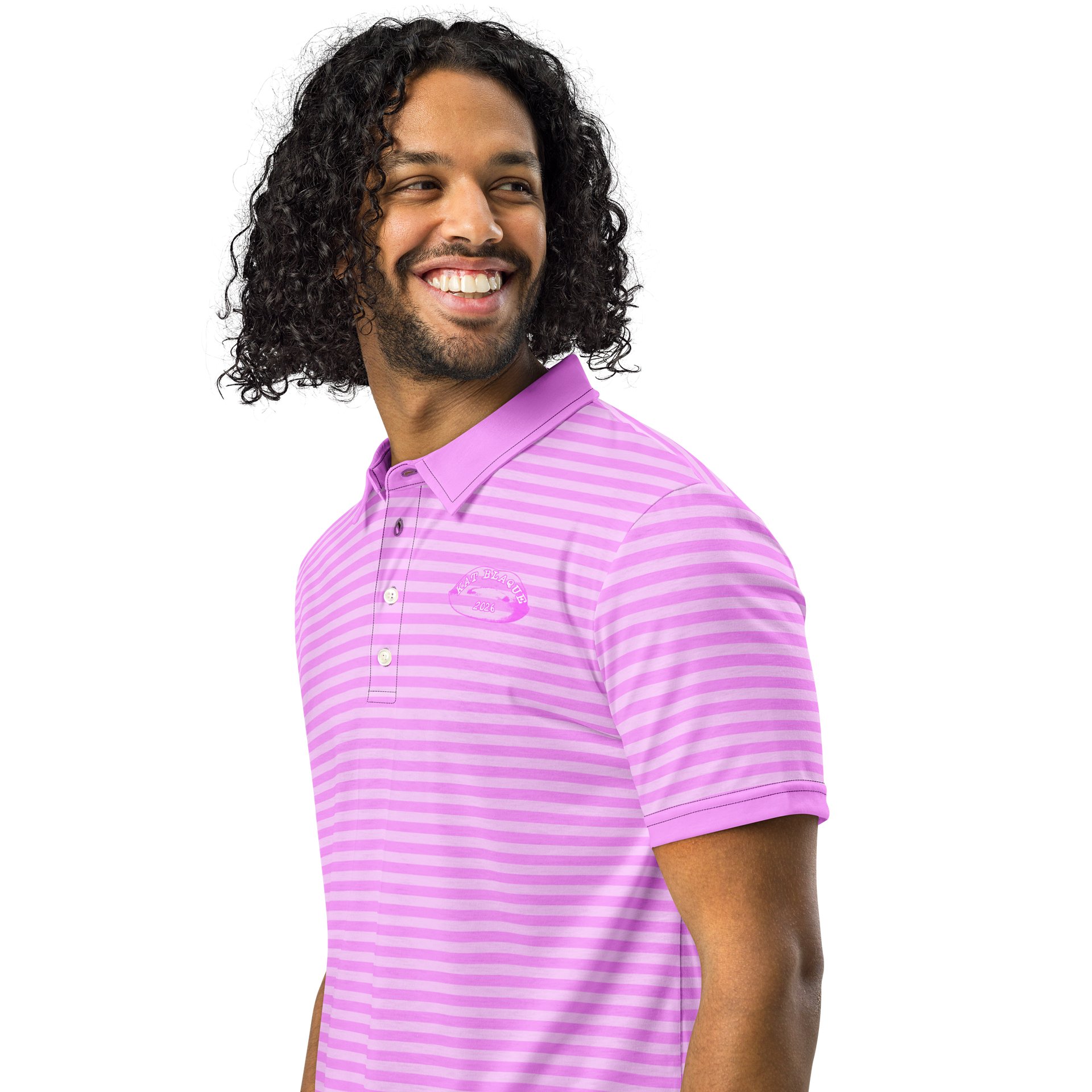 Pink Stripped Polo product image (2)