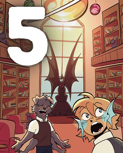 QUEUE THE EXCITEMENT!!! 5 days until the next Alyria comic!!!!

The next installment in the Sacred Universe goes live on Kick...