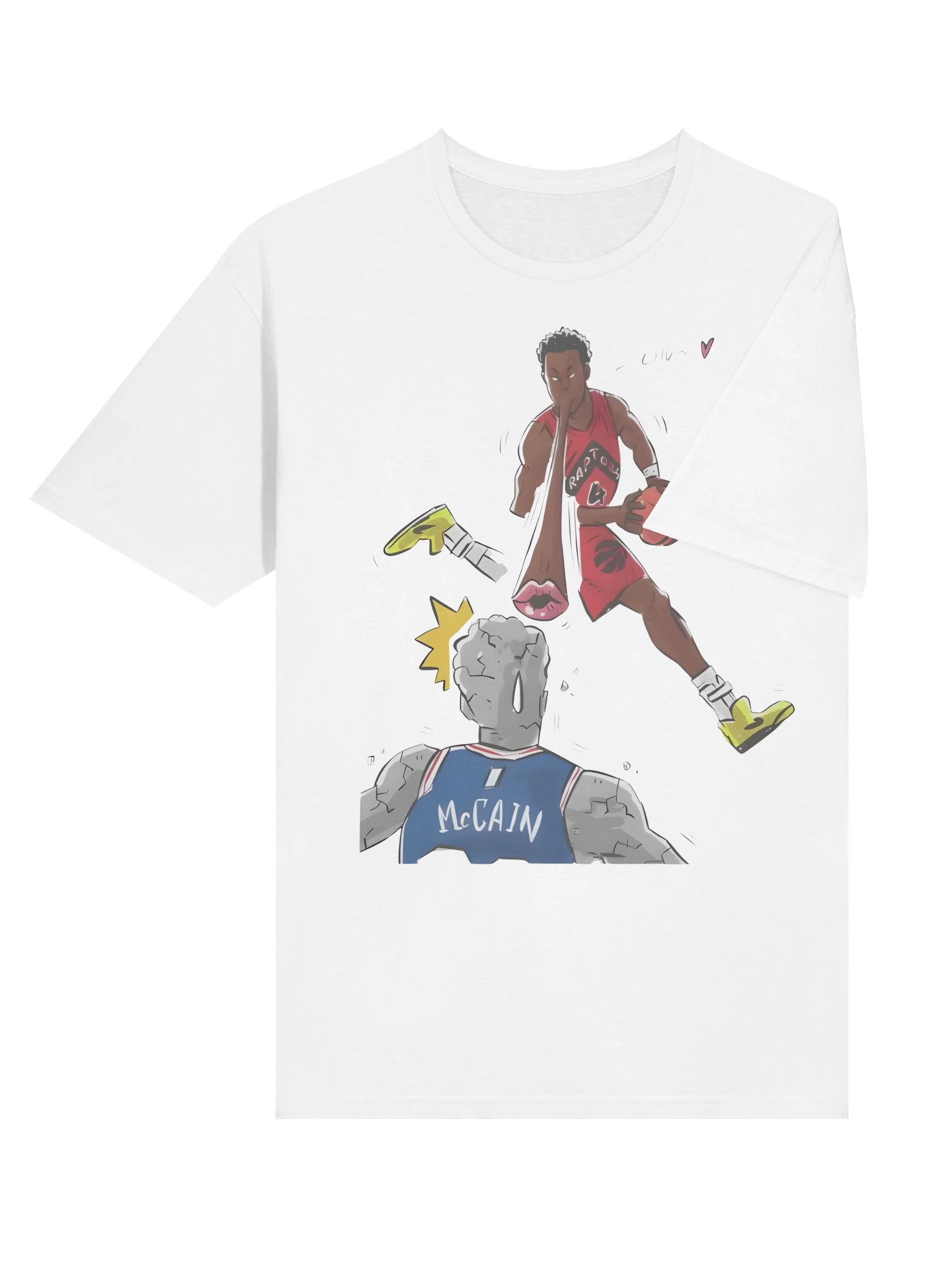 Scottie Barnes Blew A Kiss At Jared McCain T-Shirt product image (4)