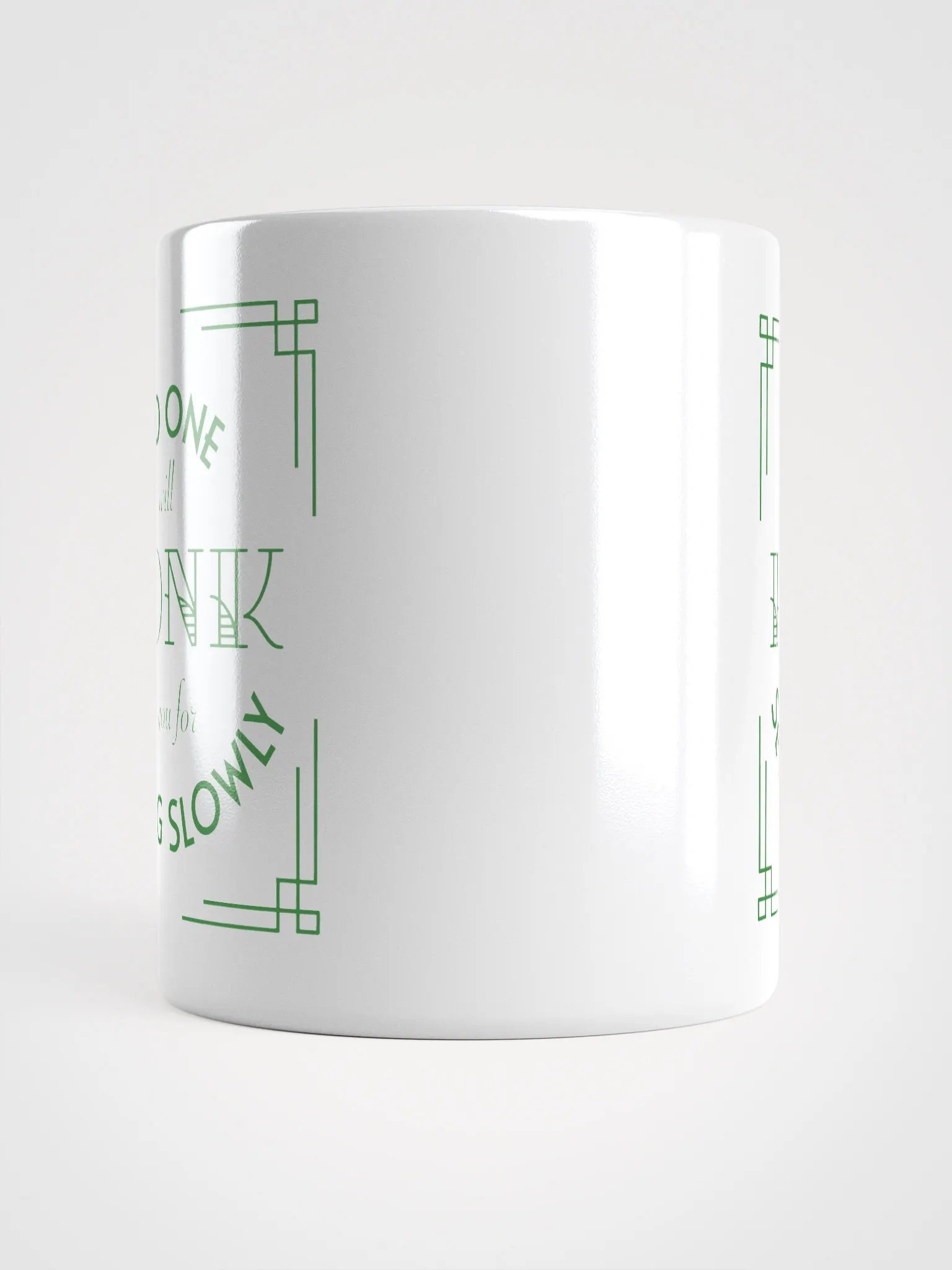 Sew Slowly Art Deco Mug product image (5)