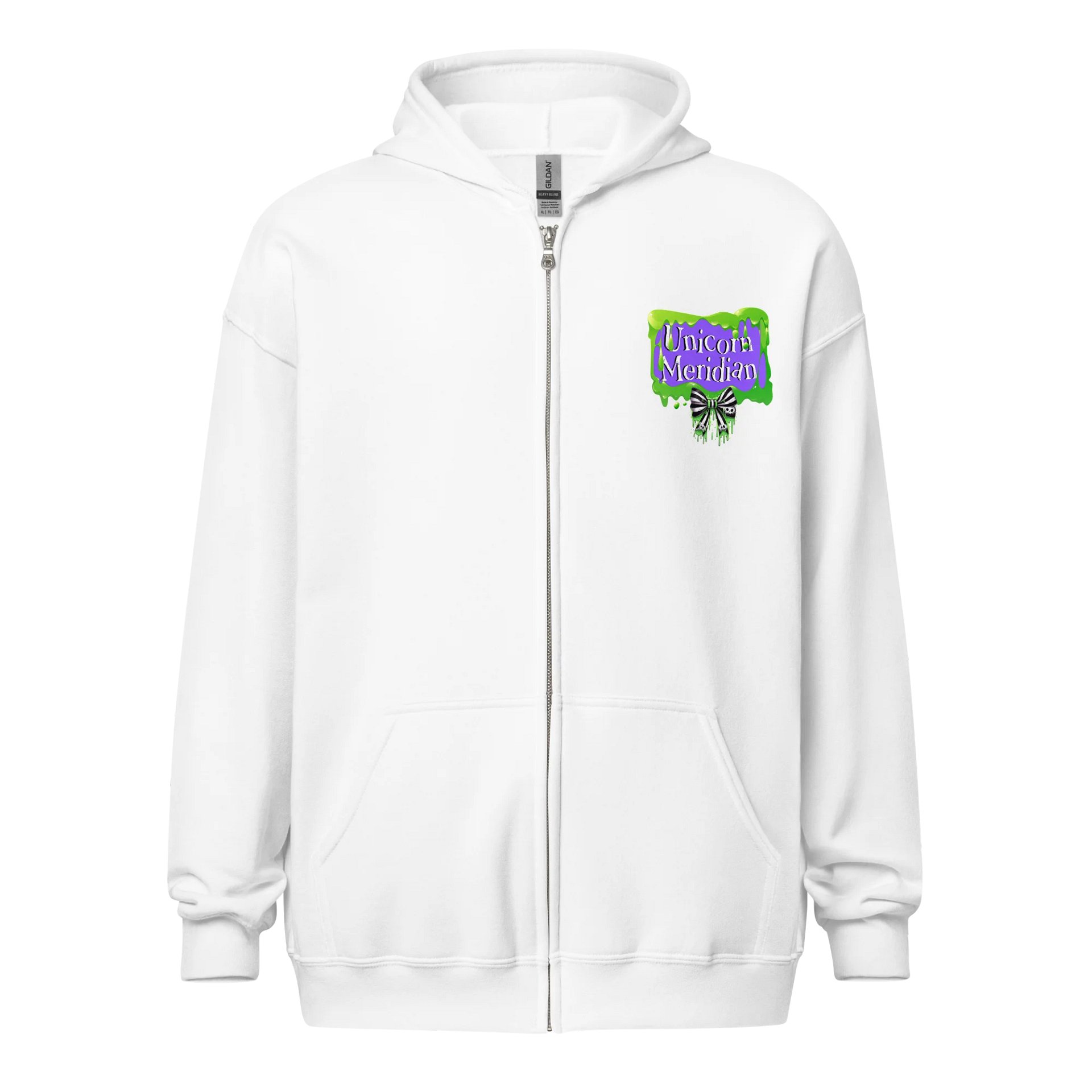 [UM Designs] Showtime Pumpkins - Unisex Graphic Zip Hoodie product image (2)