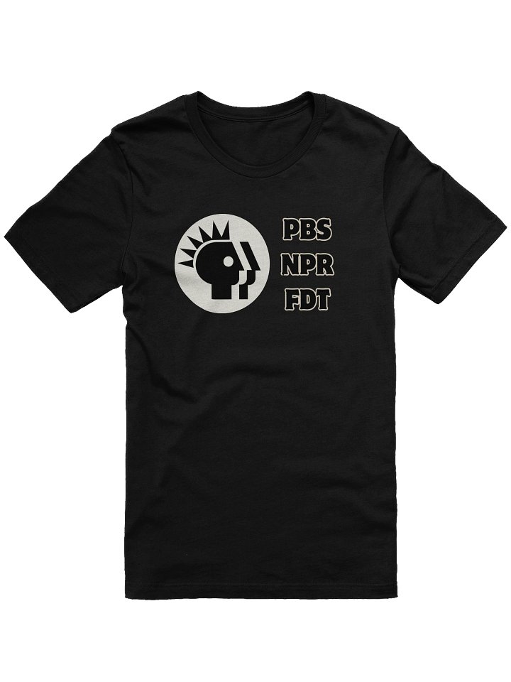 PBS NPR FDT T-shirt product image (1)