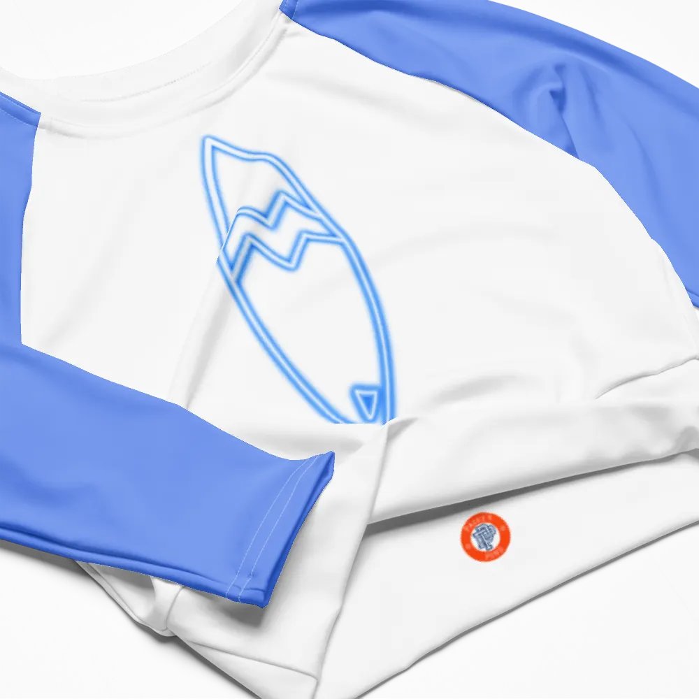 Neon Board Cropped Rash Guard product image (6)