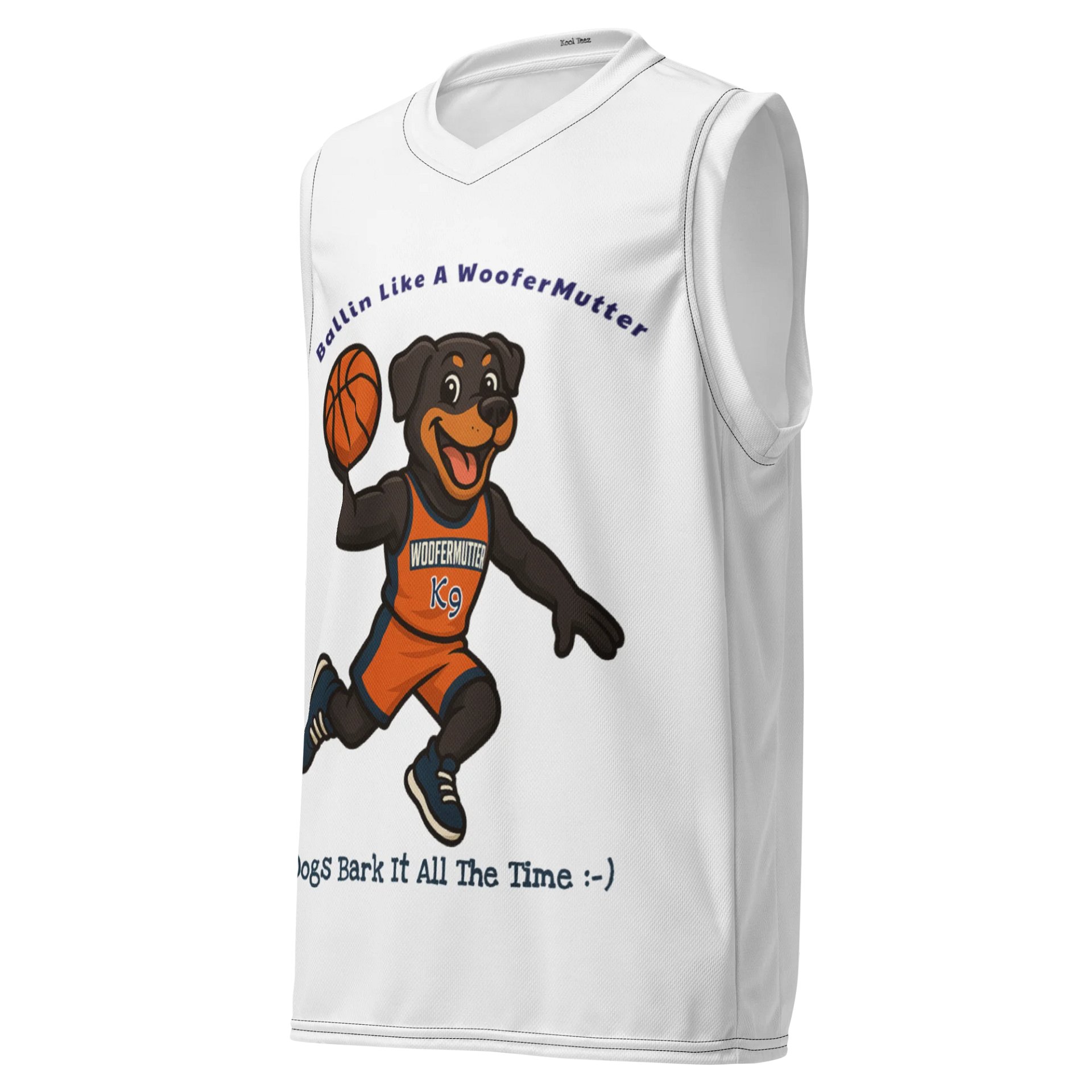 Rottweiler Unisex Basketball Jersey product image (3)