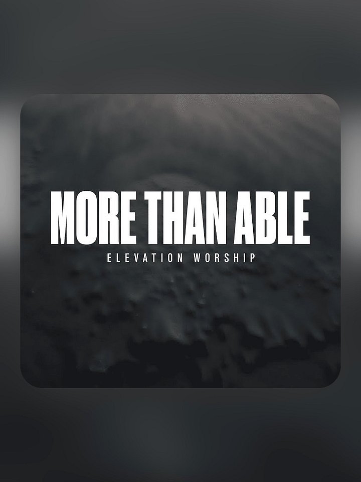 More Than Able - Elevation Worship product image (1)