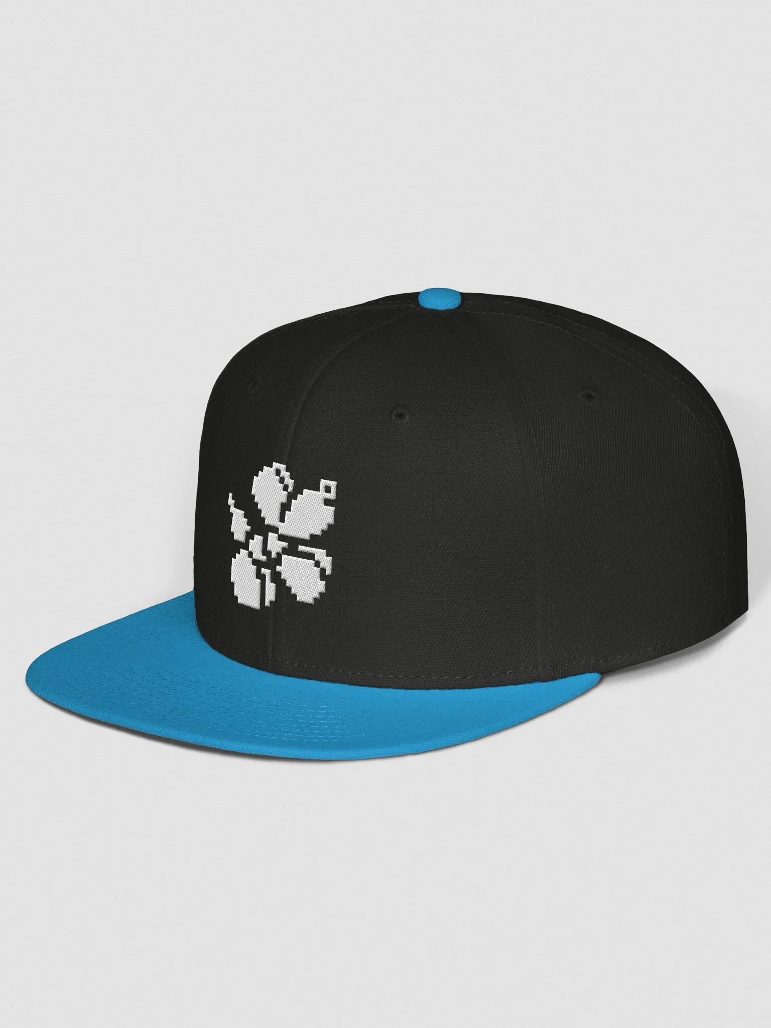 Pixie Dog Snapback (white on dark) product image (15)