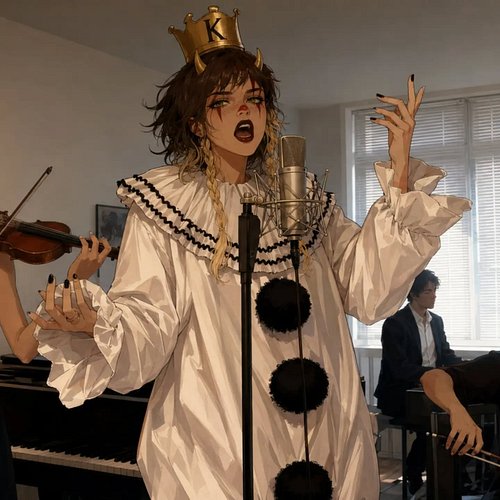 Like a BIRD through the night! Feel my TEARS as they dry!

I love this cover of chandelier by puddles pity party so much!