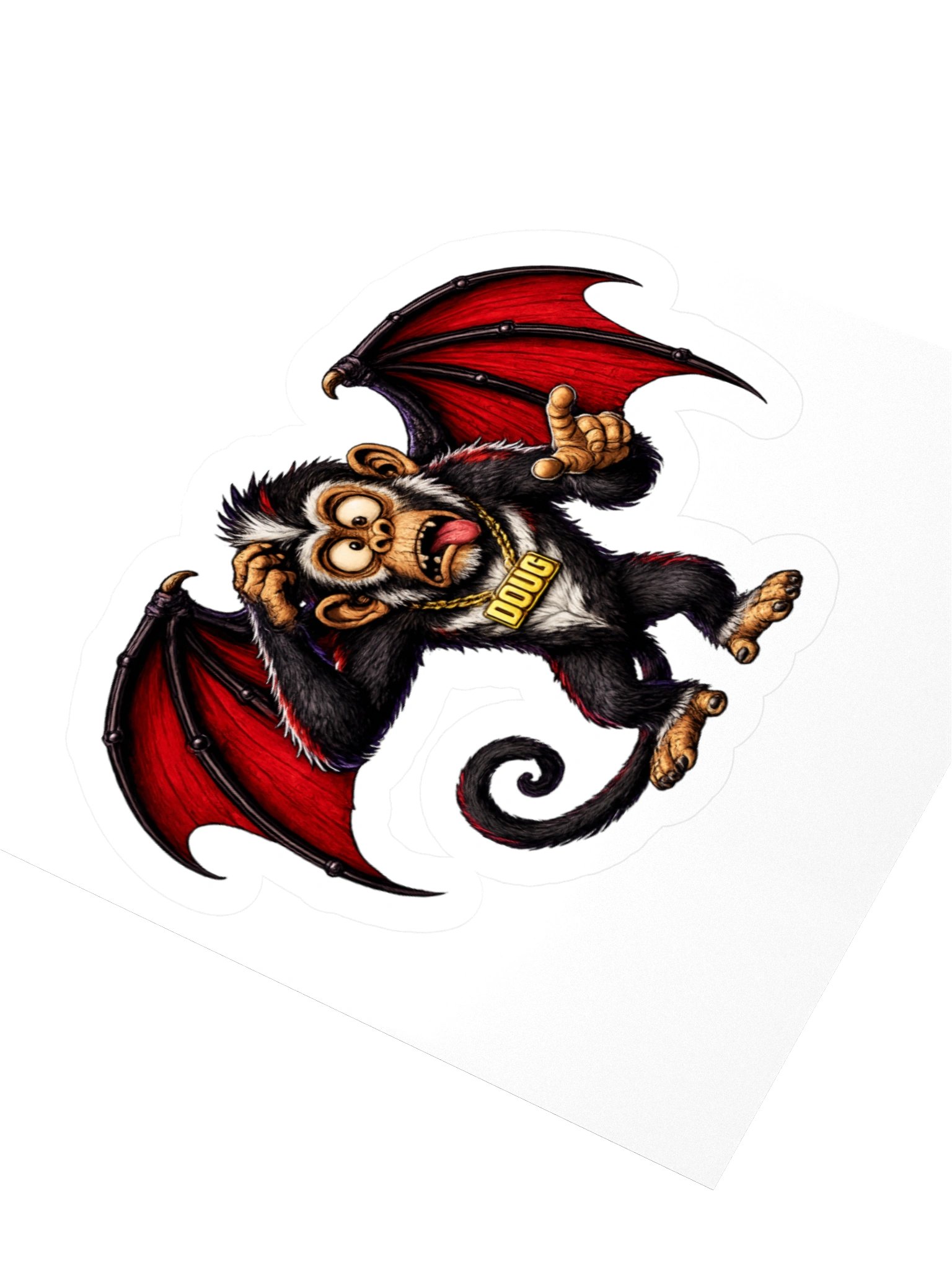 DOUG 3" x 3" sticker product image (3)