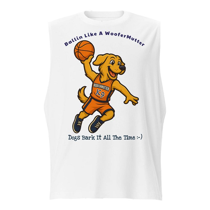 Golden Retriever Muscle Tank product image (1)