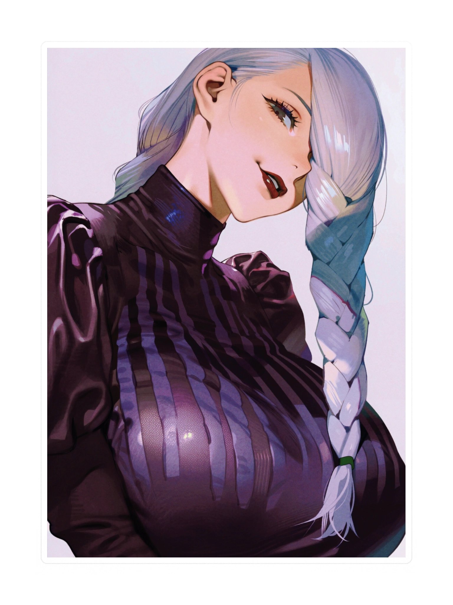 White Hair Mother Sticker product image (3)