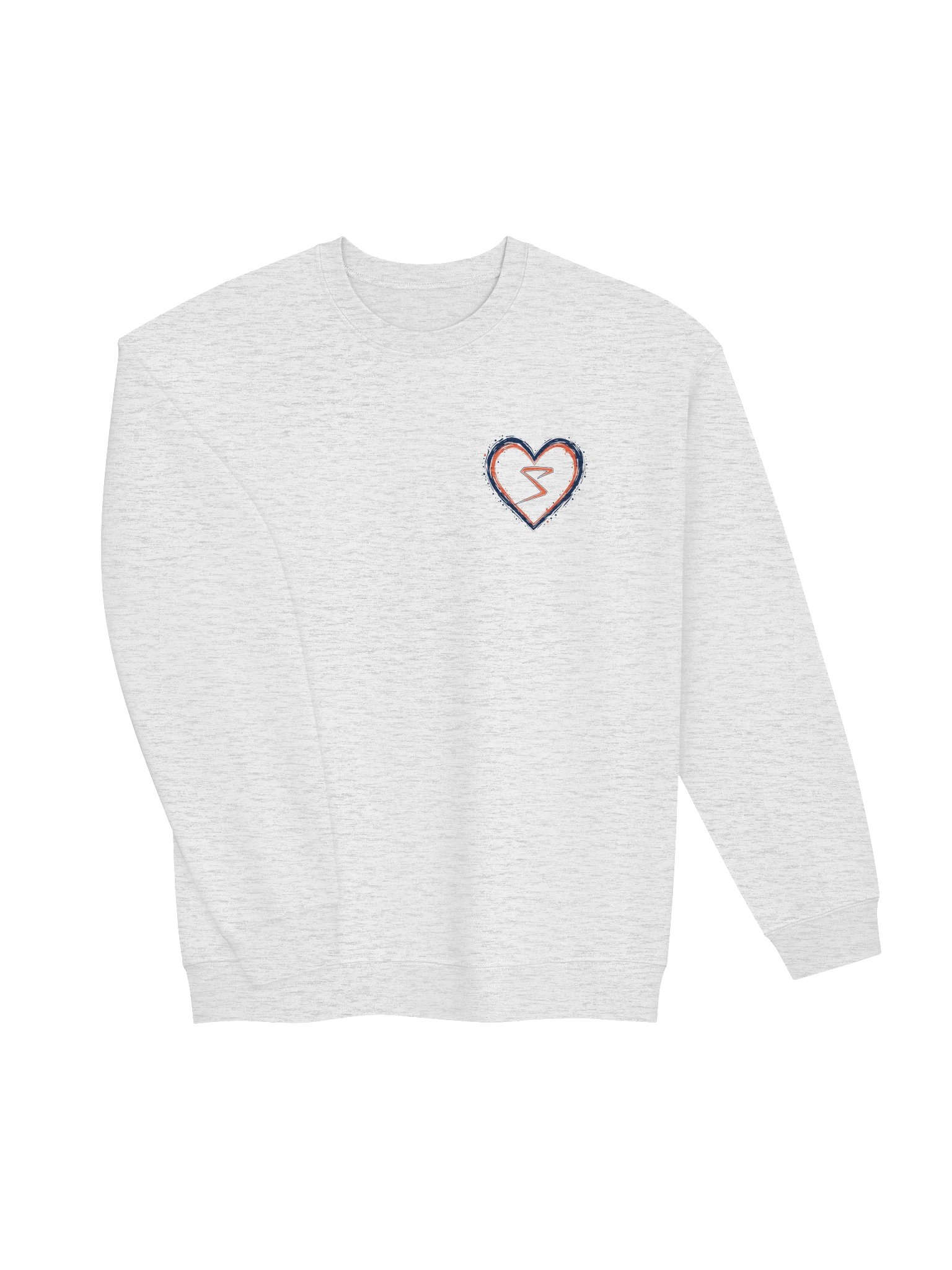Sluggers Heart Unisex Crewneck Sweatshirt product image (3)