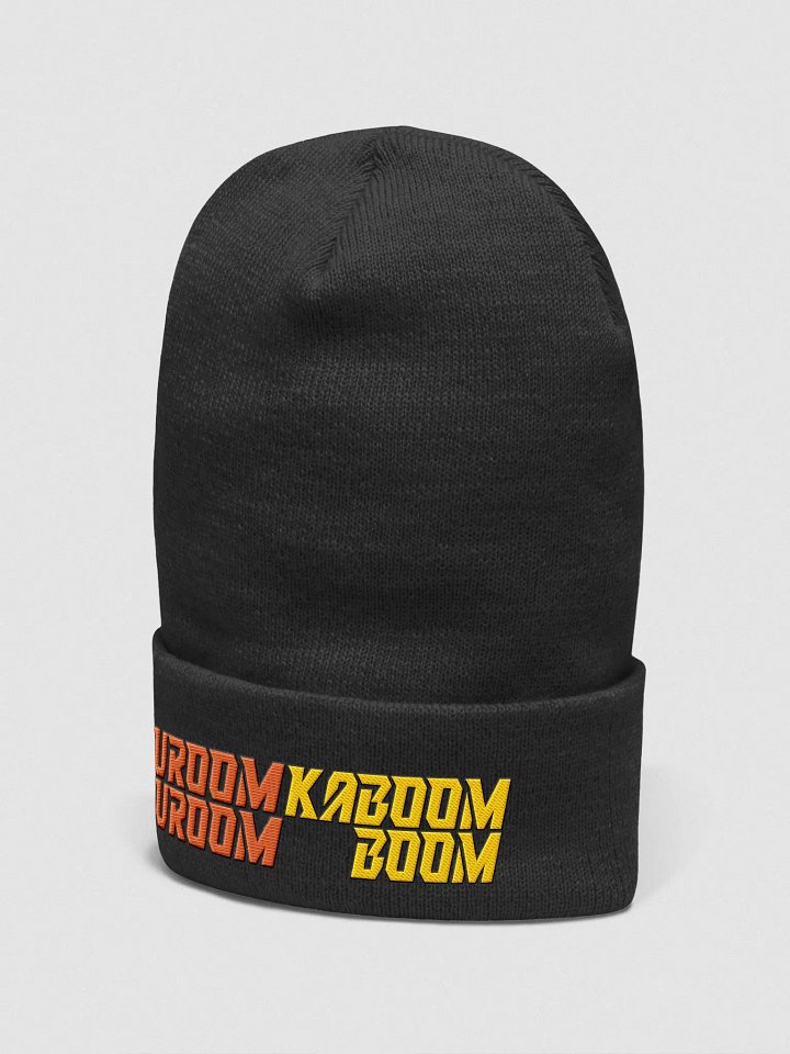 Vroom Vroom Kaboom Boom Cuffed Beanie product image (16)