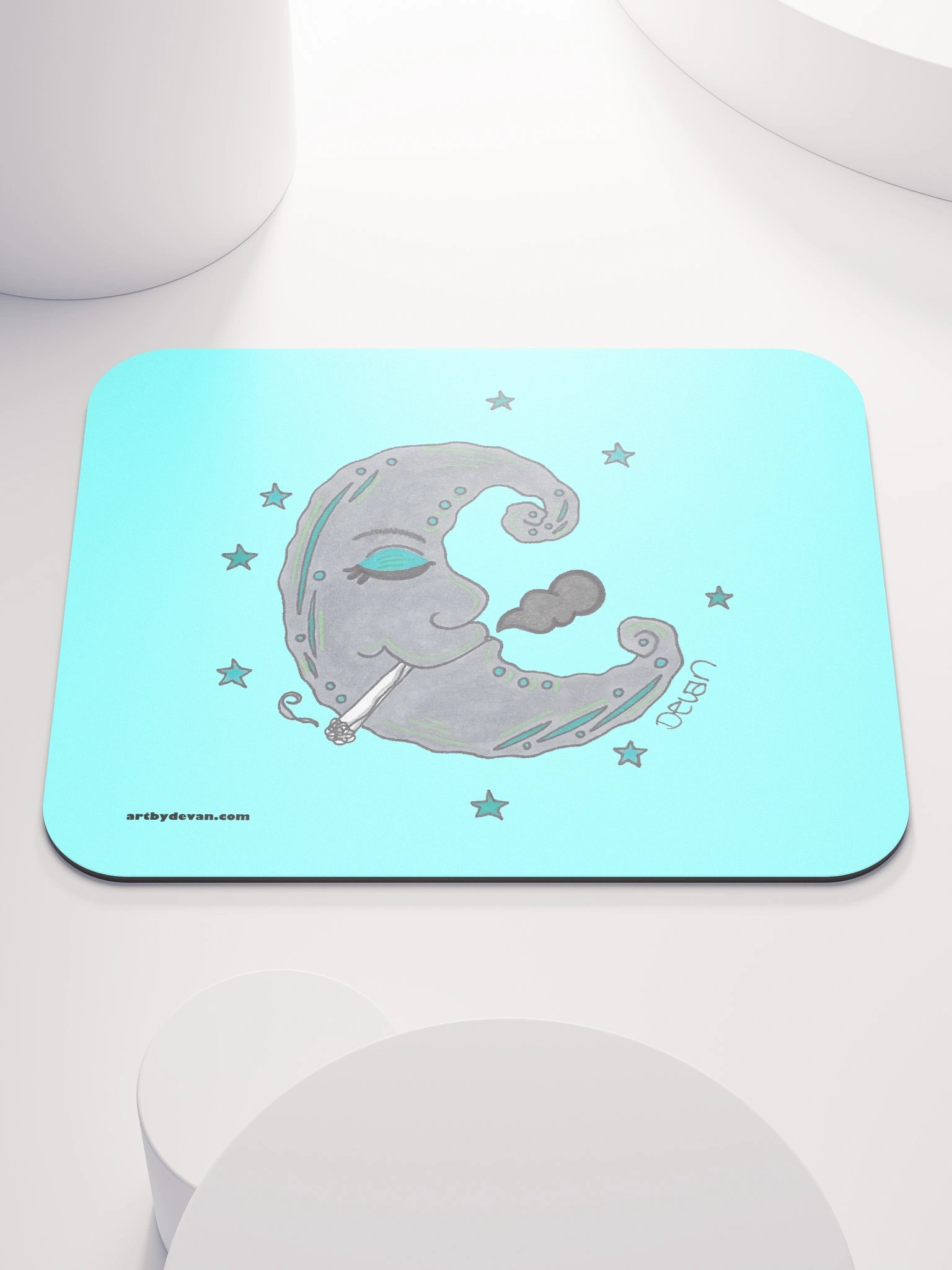 Stoner Moon Mousepad product image (1)