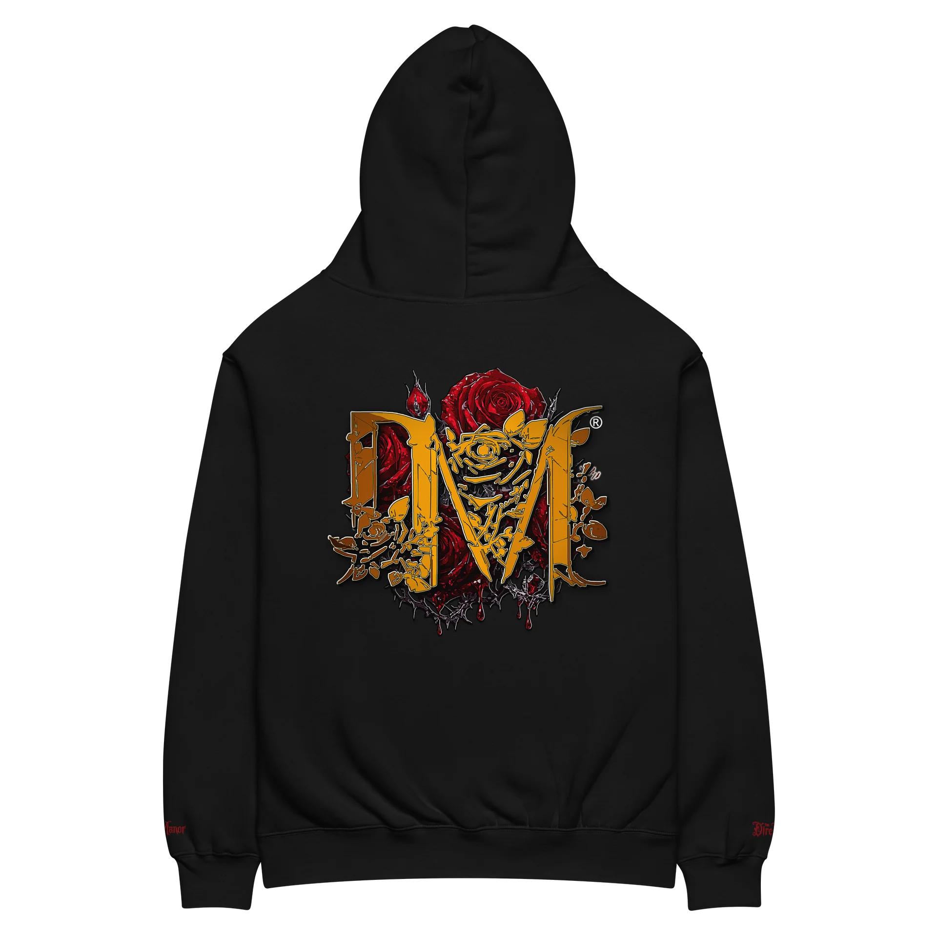 THE DIRE MANOR® — SCARLET SEAL HEAVYWEIGHT HOODIE product image (5)