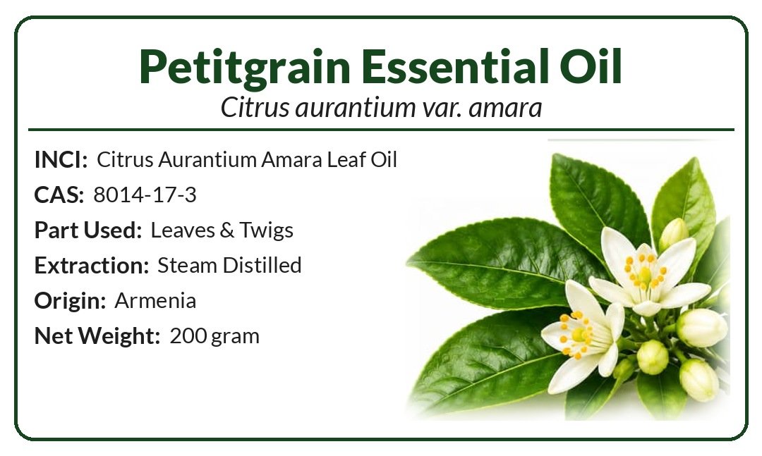Petitgrain Essential Oil (Citrus aurantium amara leaf) product image (2)