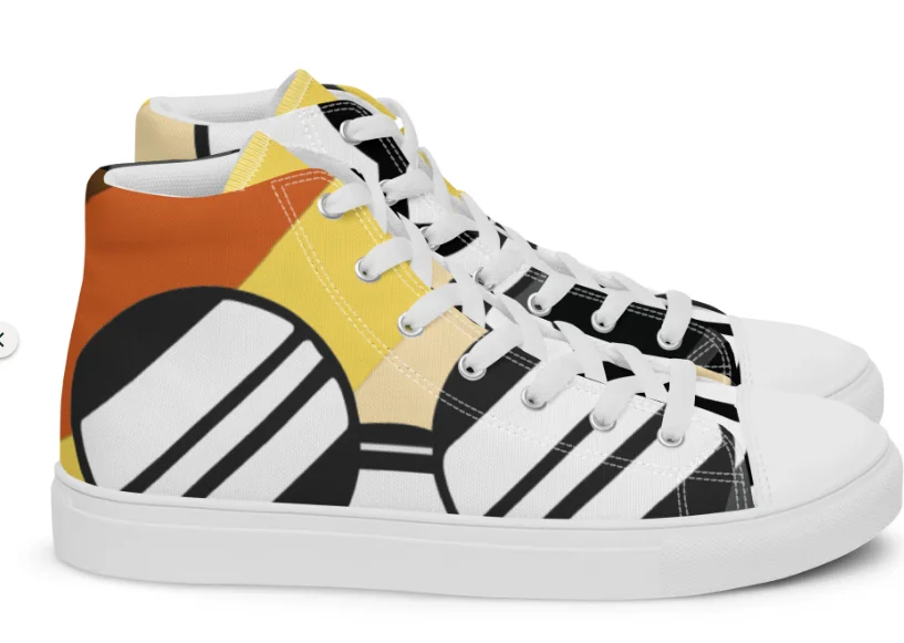 Bear Necessities Men’s high top canvas shoes product image (3)