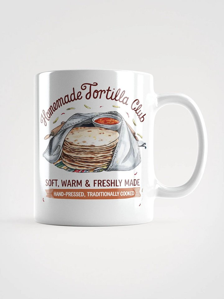 Homemade Tortilla Club White Glossy Mug product image (2)