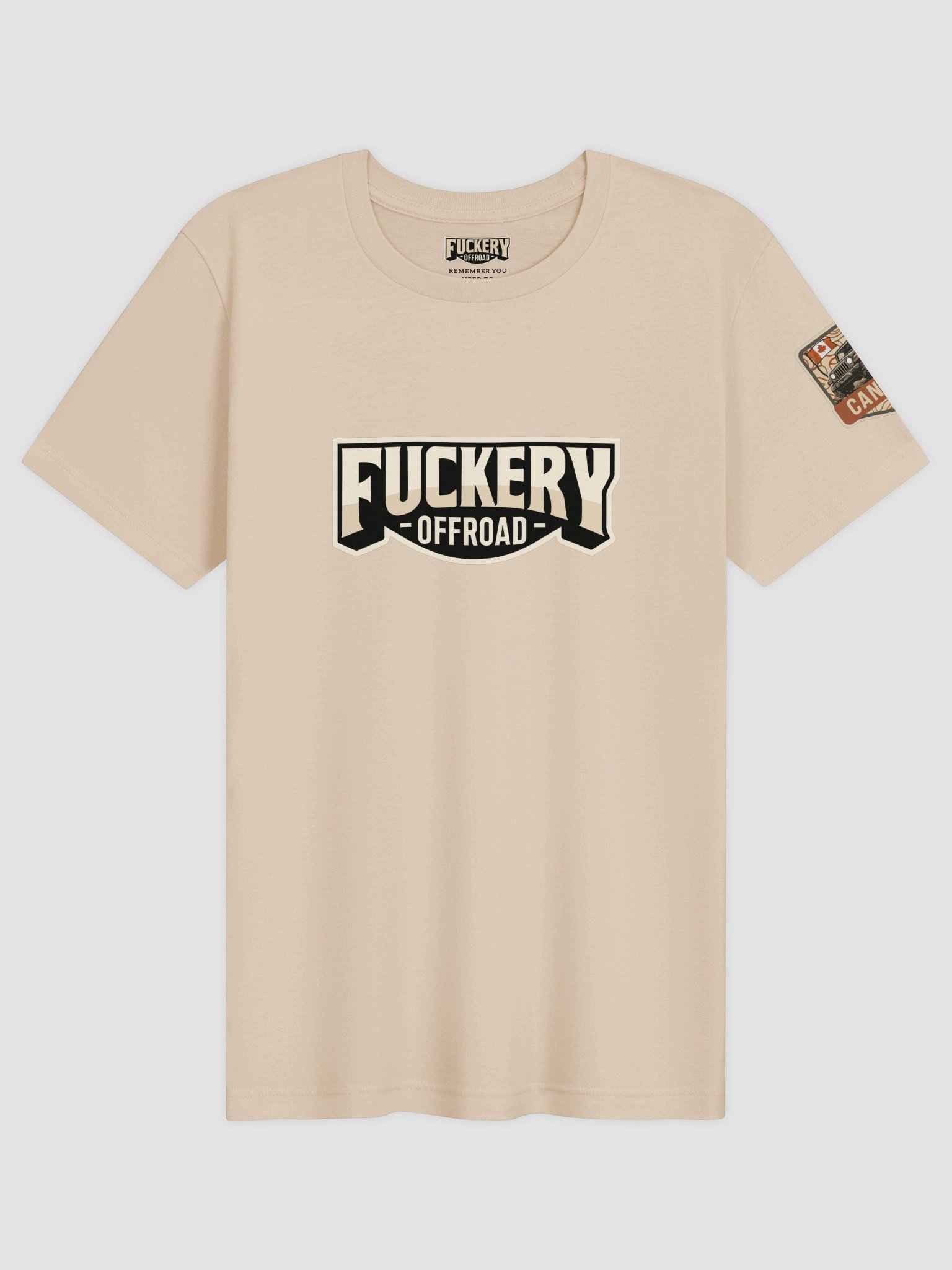 Unisex t-shirt with Fuckery Text Logo (light colours) product image (78)