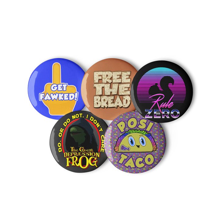 Squirrel Station Button Set 2 product image (3)