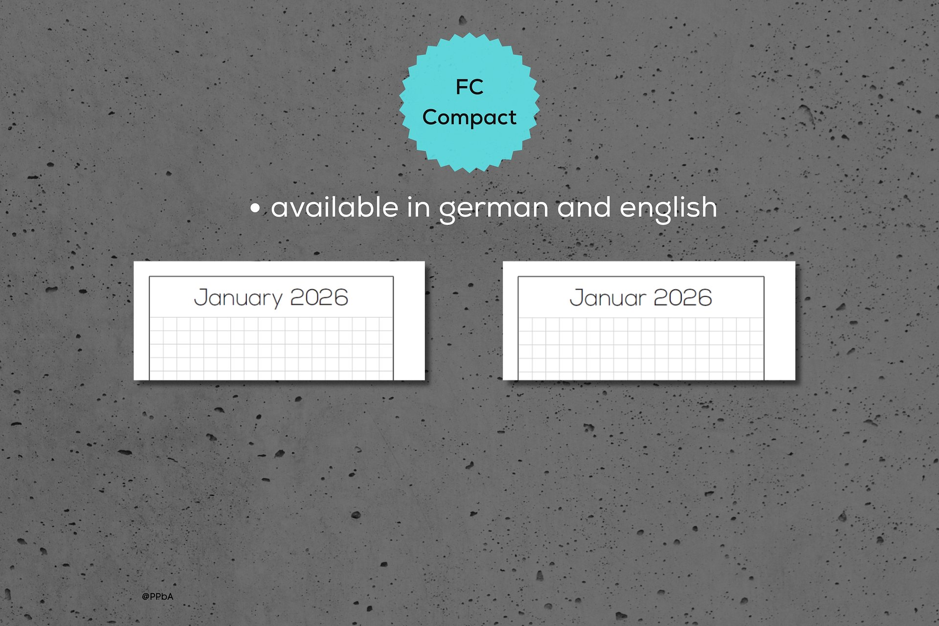 monthly note pages - Franklin Covey Compact - 2026 product image (5)