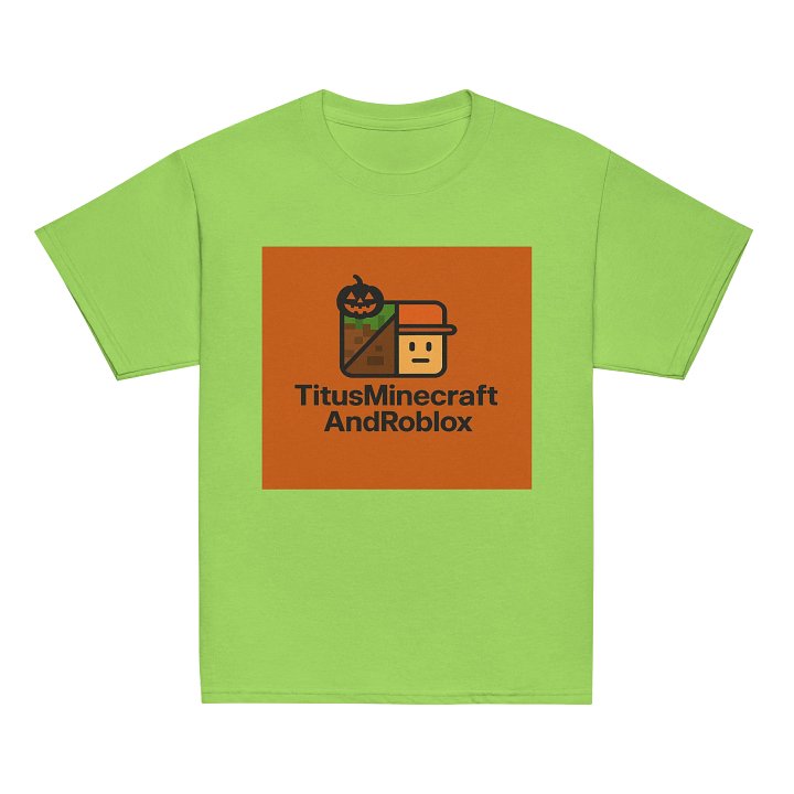 Pixelated Split Character Youth Tee product image (2)