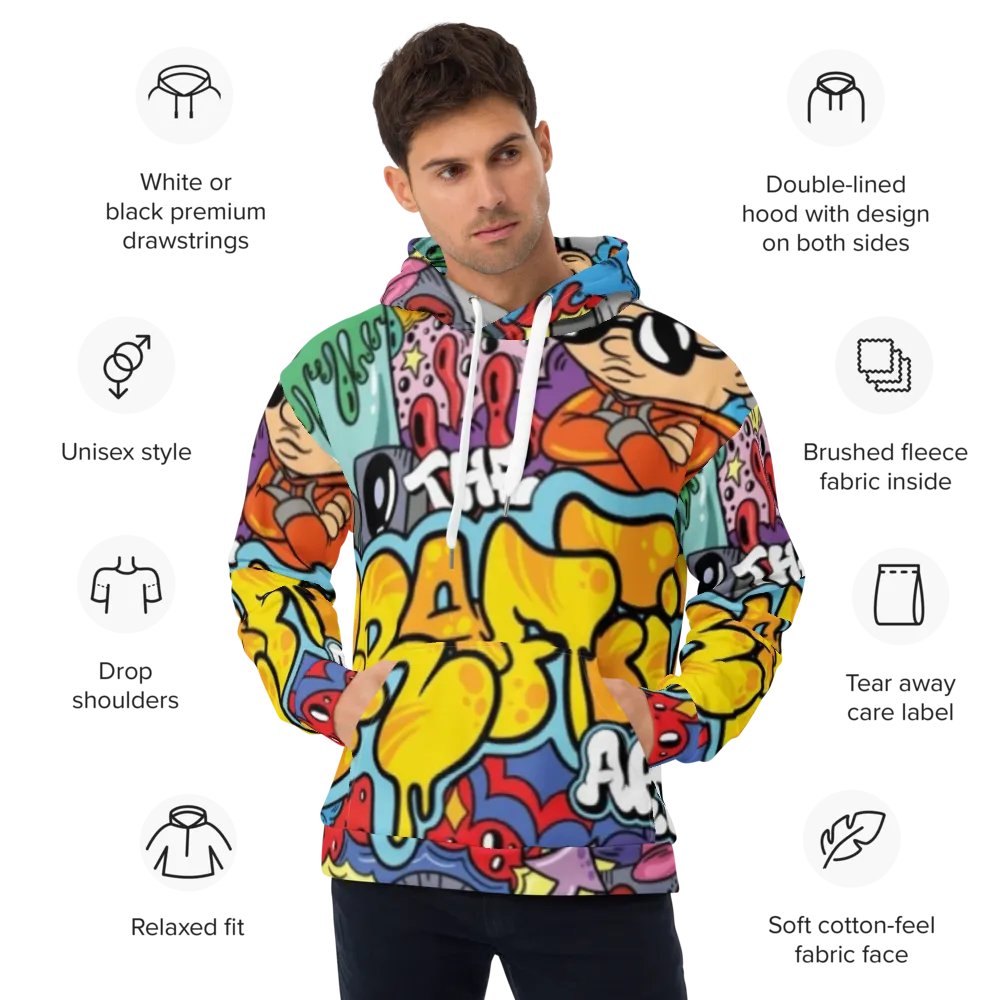 Graffiti Blast Unisex Hoodie product image (12)