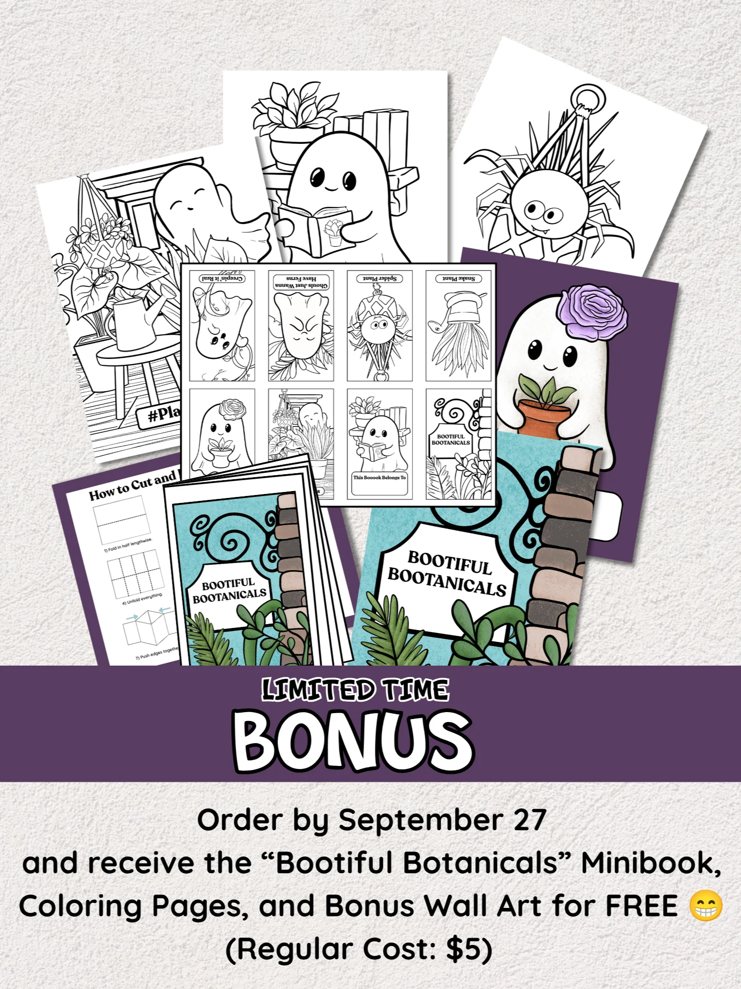 Cute Ghost Mansion Halloween Advent Calendar product image (5)