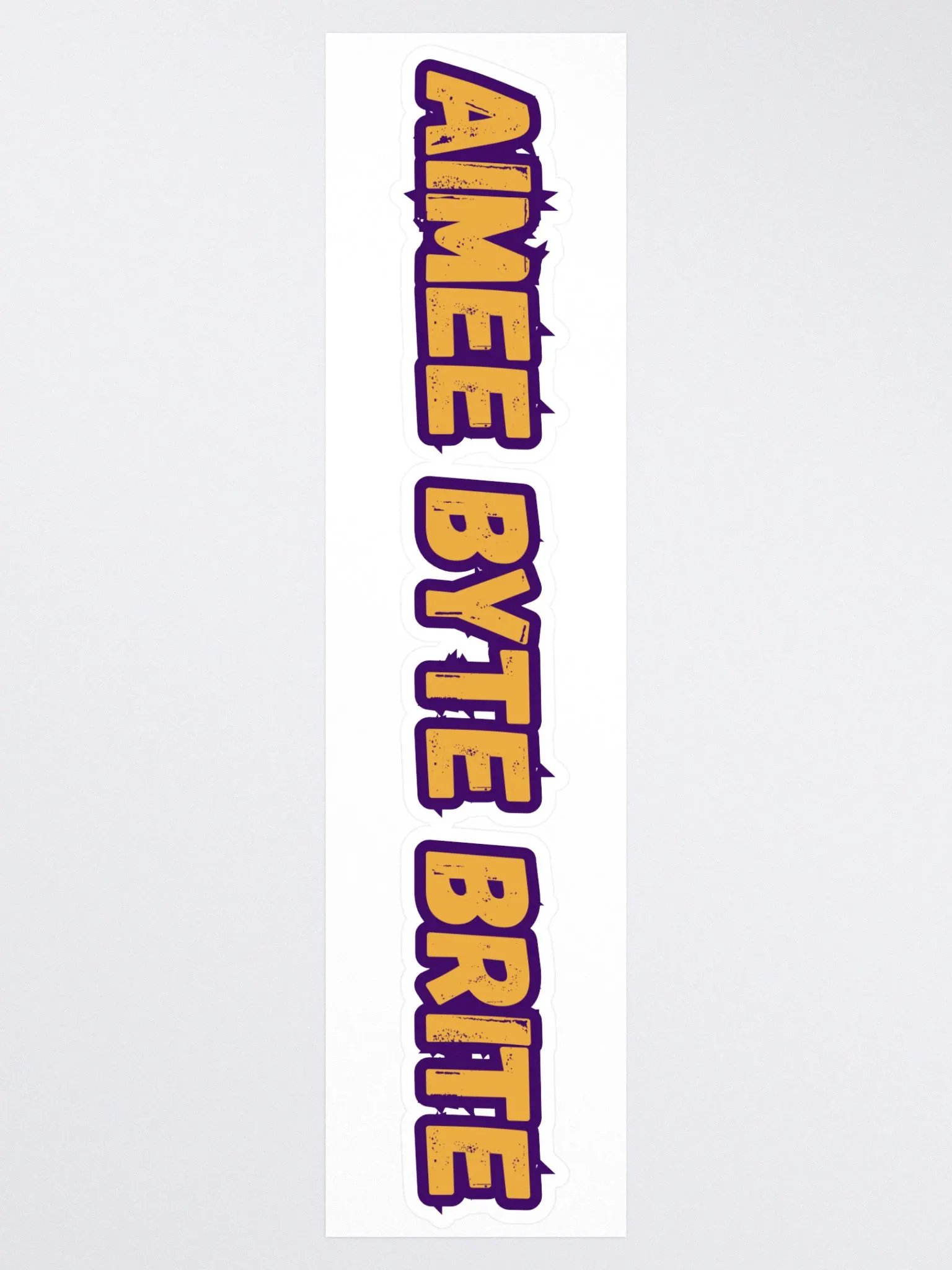 ✨ Aimee Byte Brite Logo Sticker – Rep the Brand! 💜 product image (3)