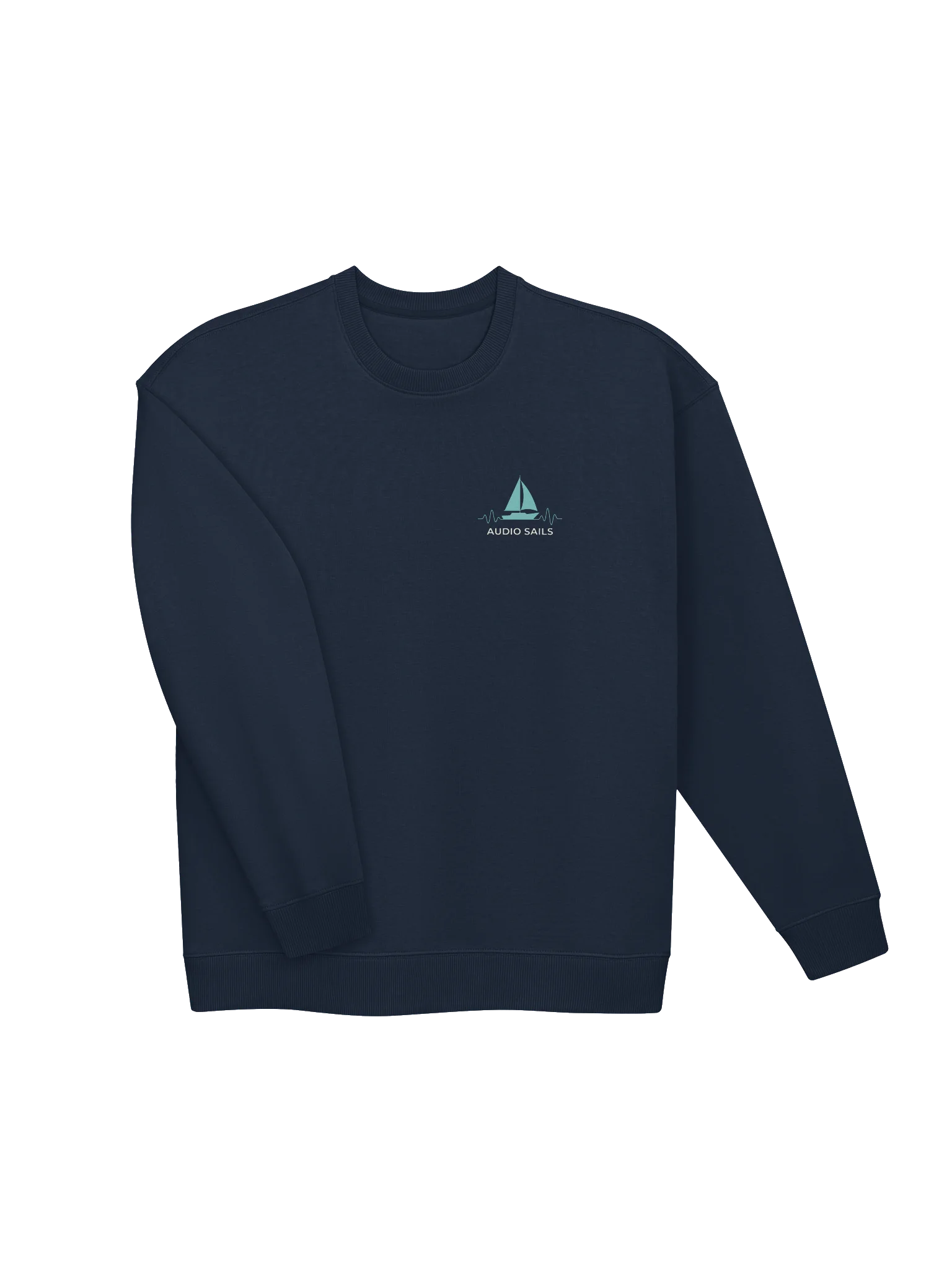 Audio Sails Two-Tone Studio Crewneck | Deep Sea Navy product image (3)