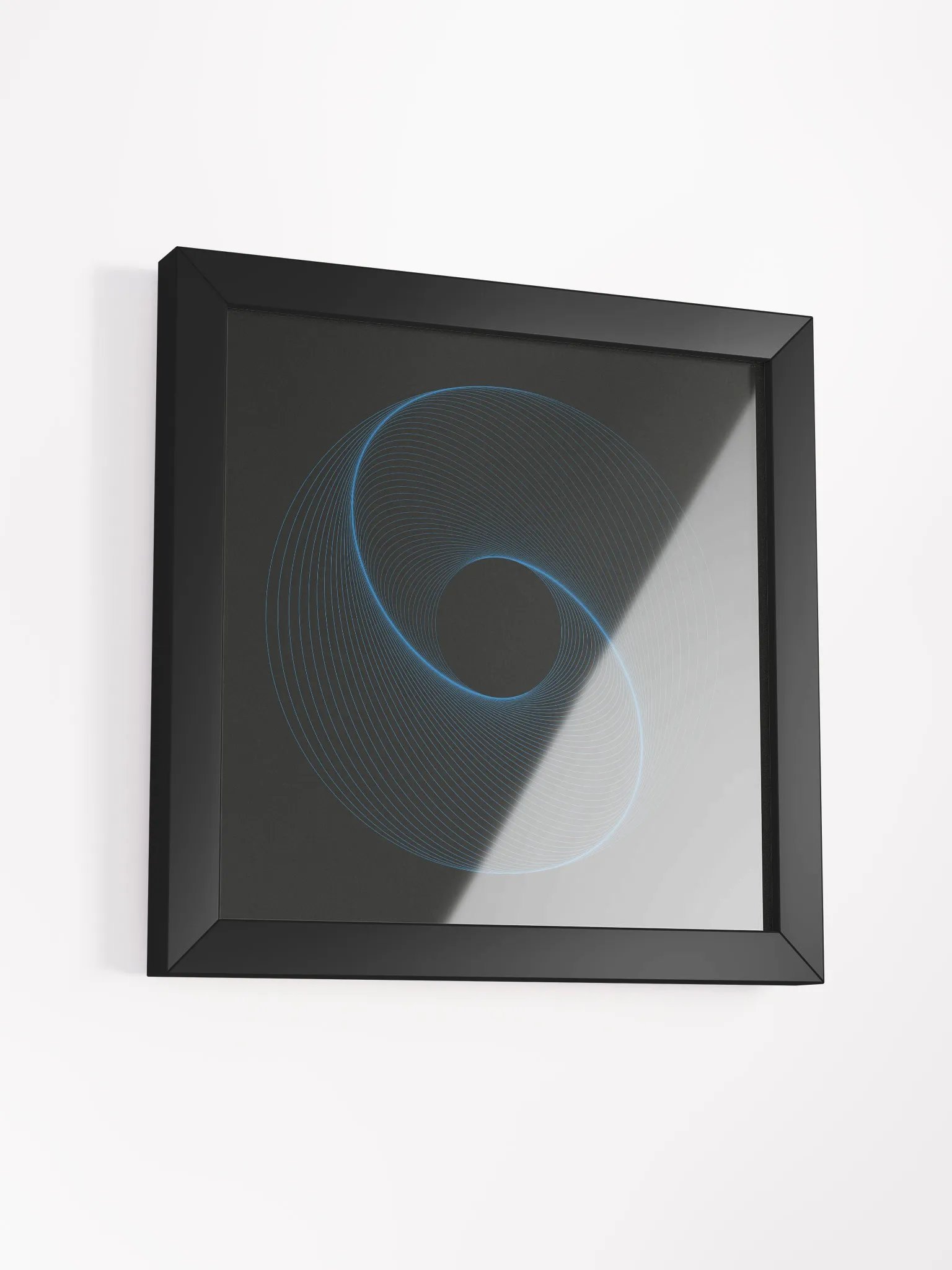Geometric Circle Framed Poster product image (14)