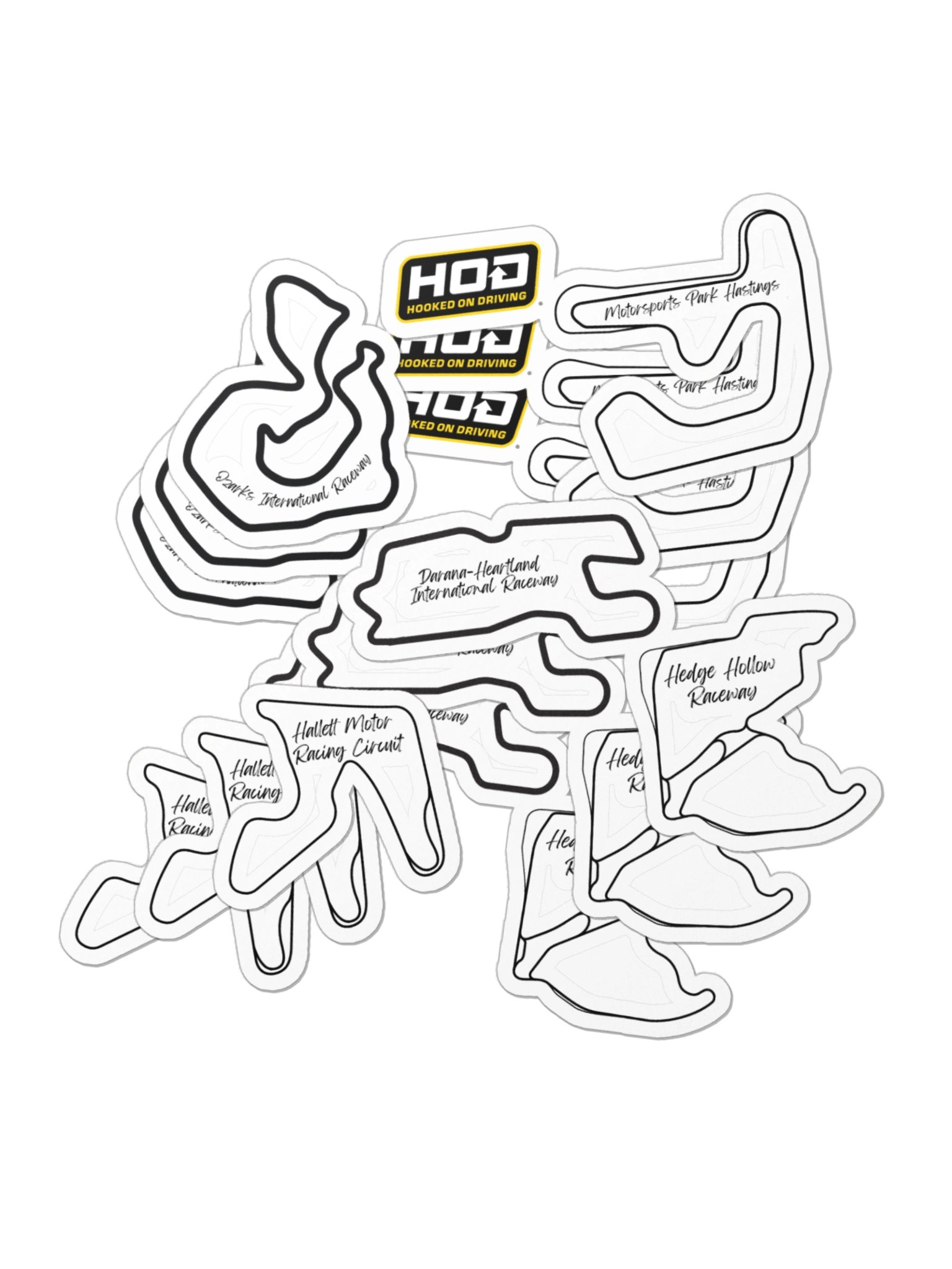 Midwest Region Tracks Sticker Pack product image (4)