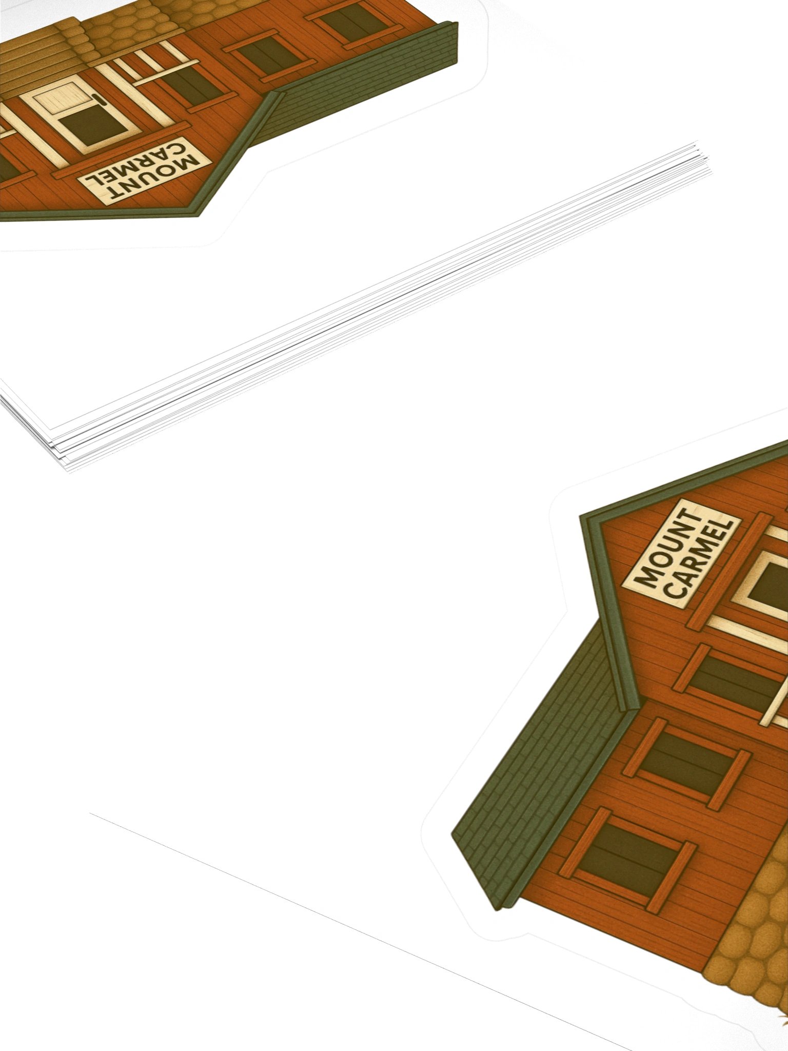 Cabin Mount Carmel Sticker product image (4)
