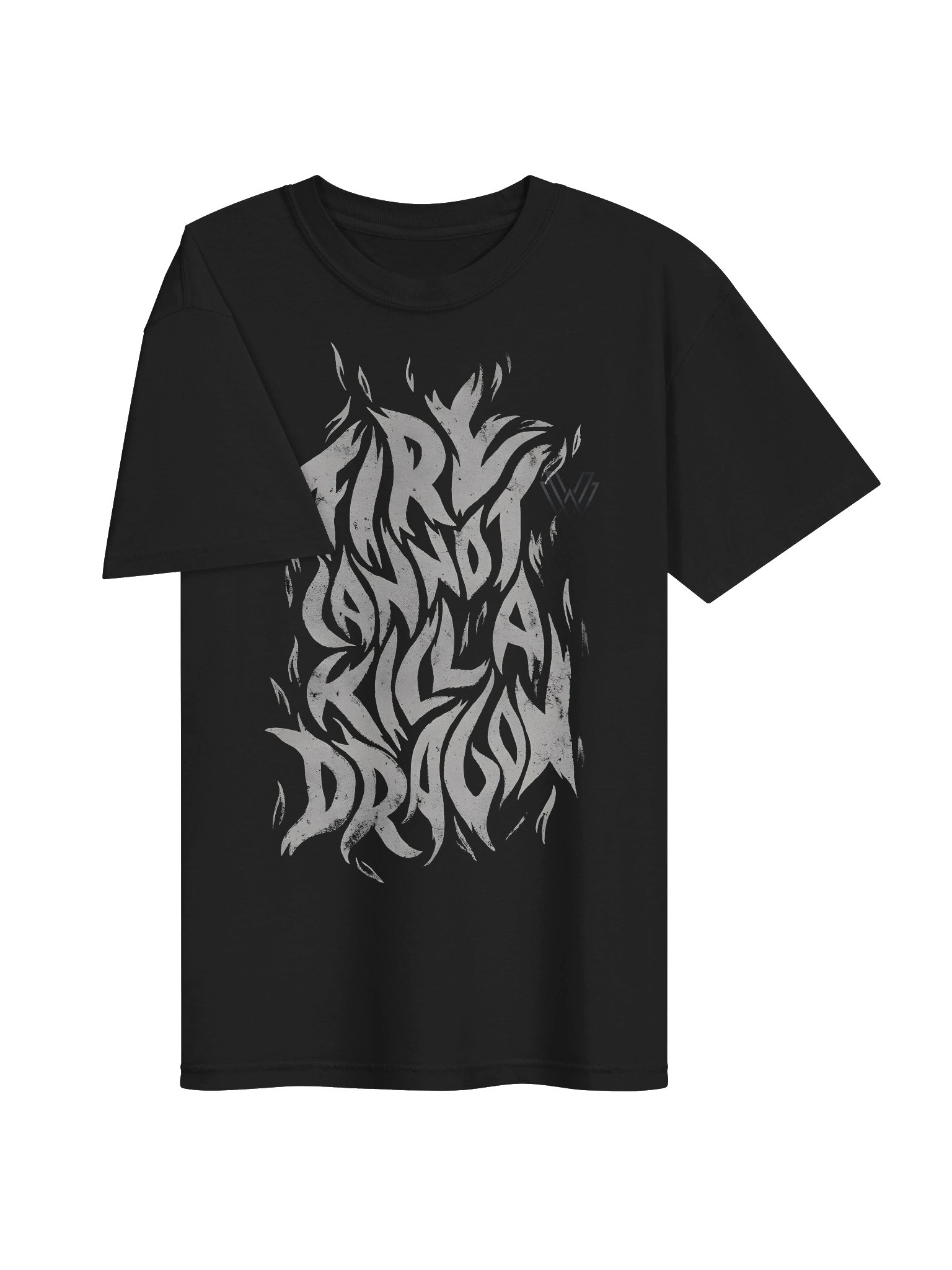 wolf and lamb t shirt black product image (3)